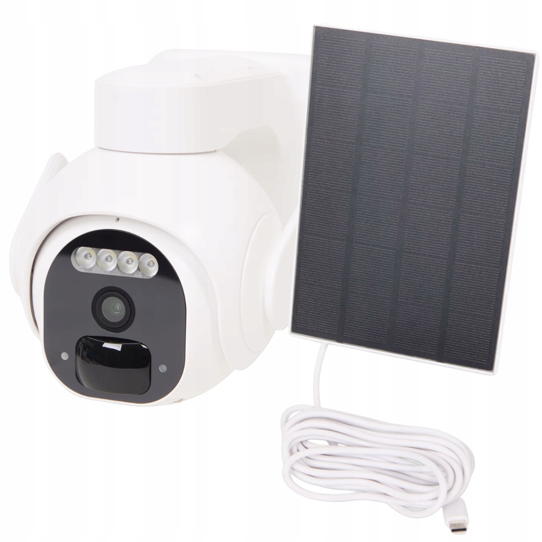 Solárna Kamera Napájaná Fotovoltickou Energiou S Solárnym Panelom Lsc Hd
