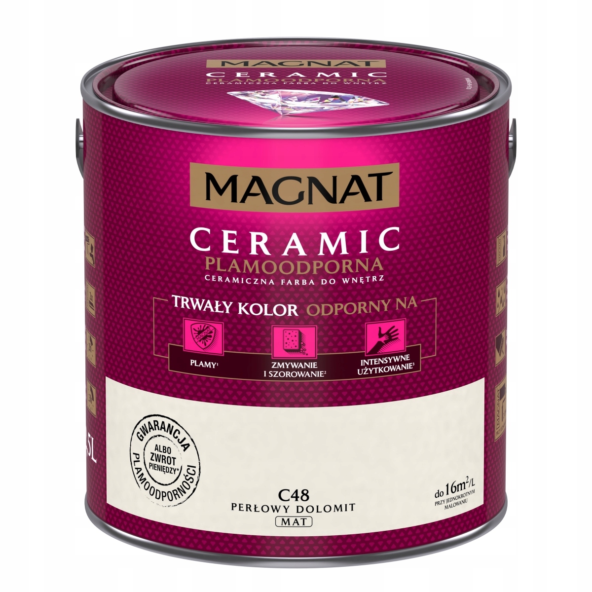 Magnat Ceramic C48 Perłowy Dolomit 2,5L
