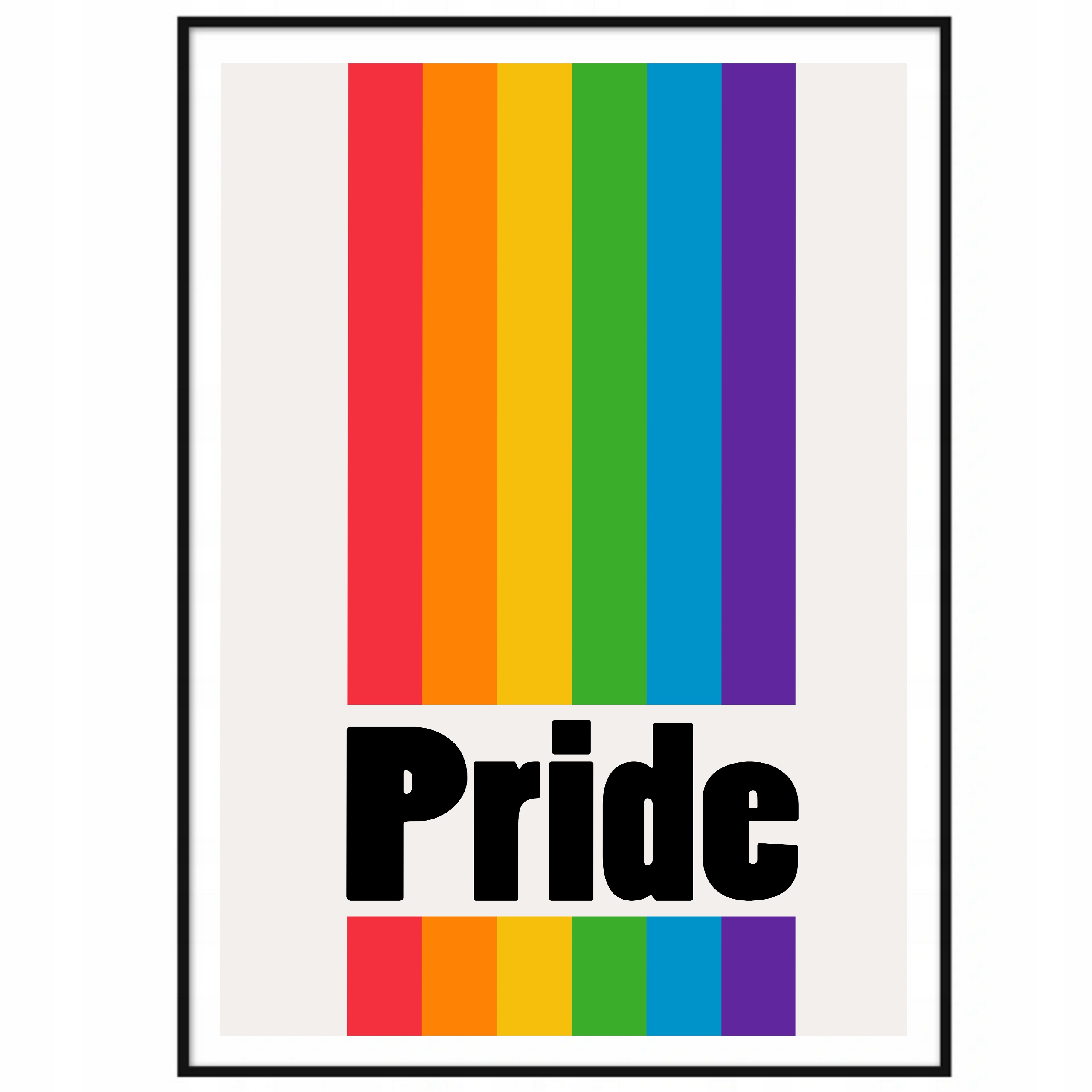 

Plakat Lgbt do Pokoju Tęcza Pride Duma A3