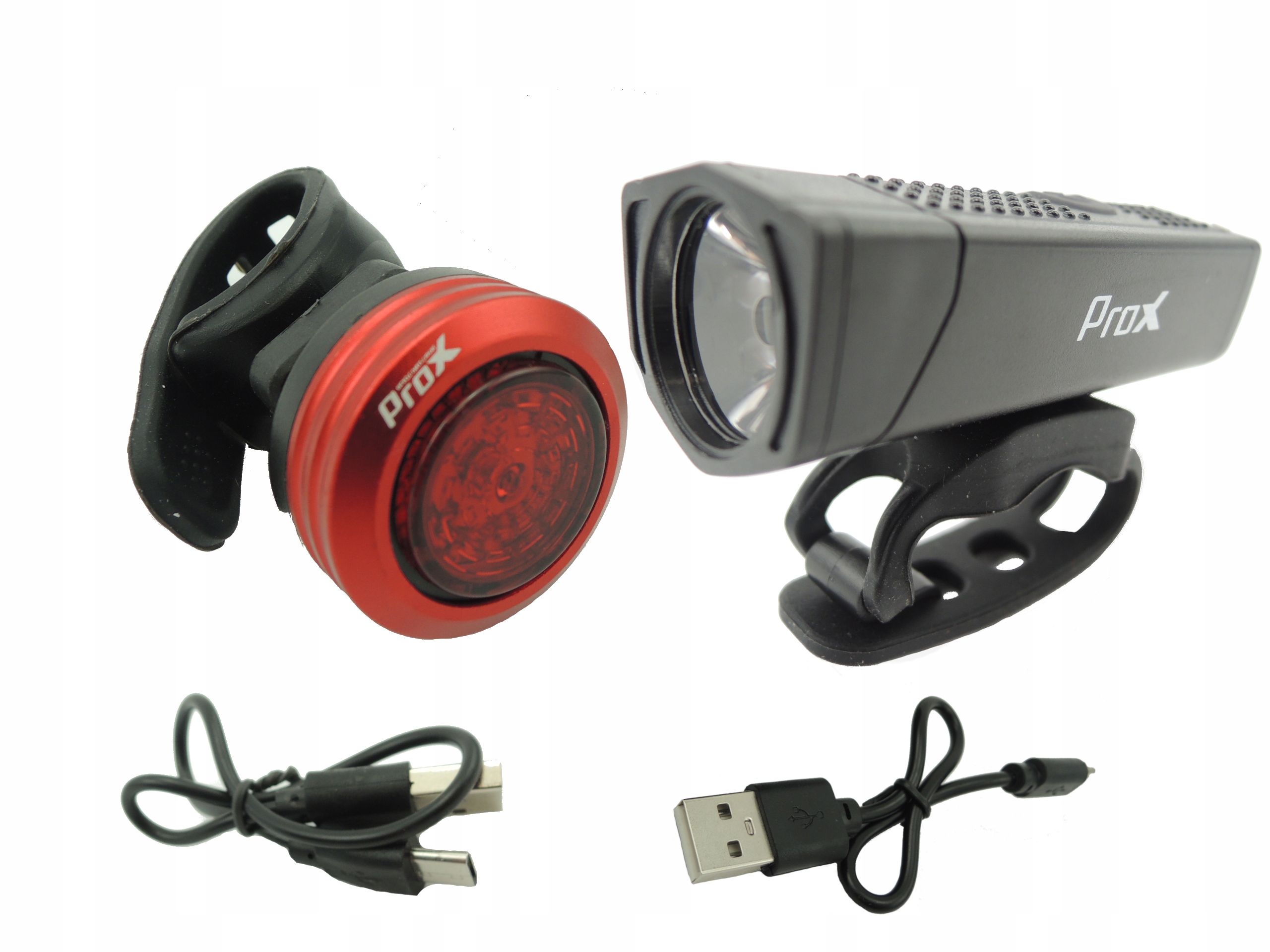 

Zestaw Lamp Led 400 Lm Przód + Tył Prox Set Usb
