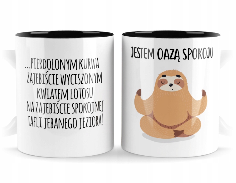 

Kubek Panda Oaza Spokoju Kwiat Lotosu