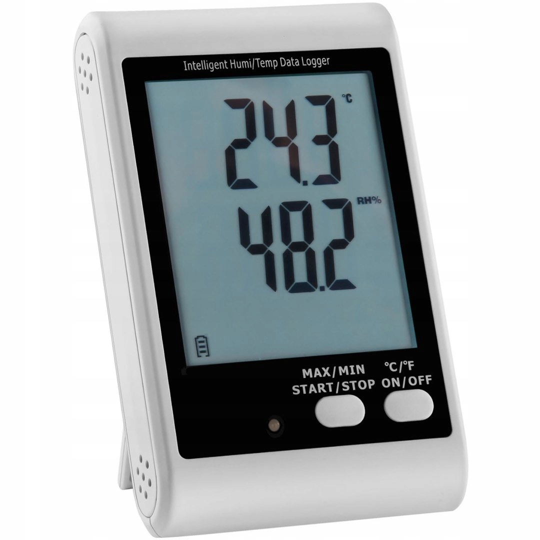 Steinberg Systems Rejestrator temperatury i wilgotności zewnętrzny USB zakr Rodzaj termohigrometr