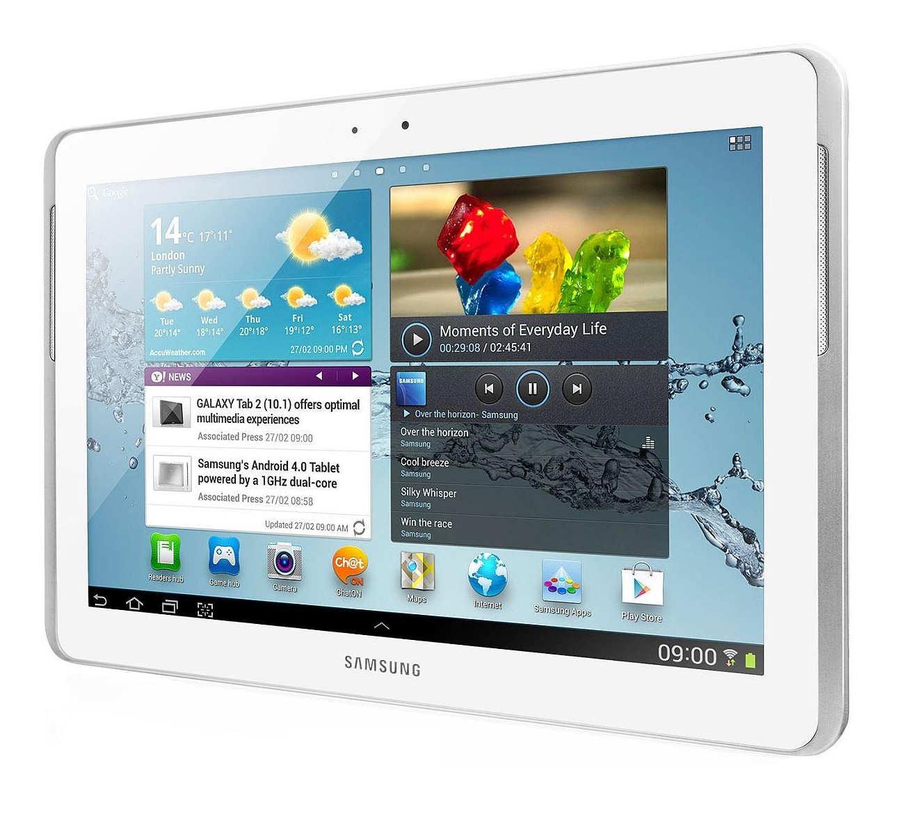 Tablet Samsung Galaxy Tab 2 10.1 10,1" 1 Gb 16 Gb White