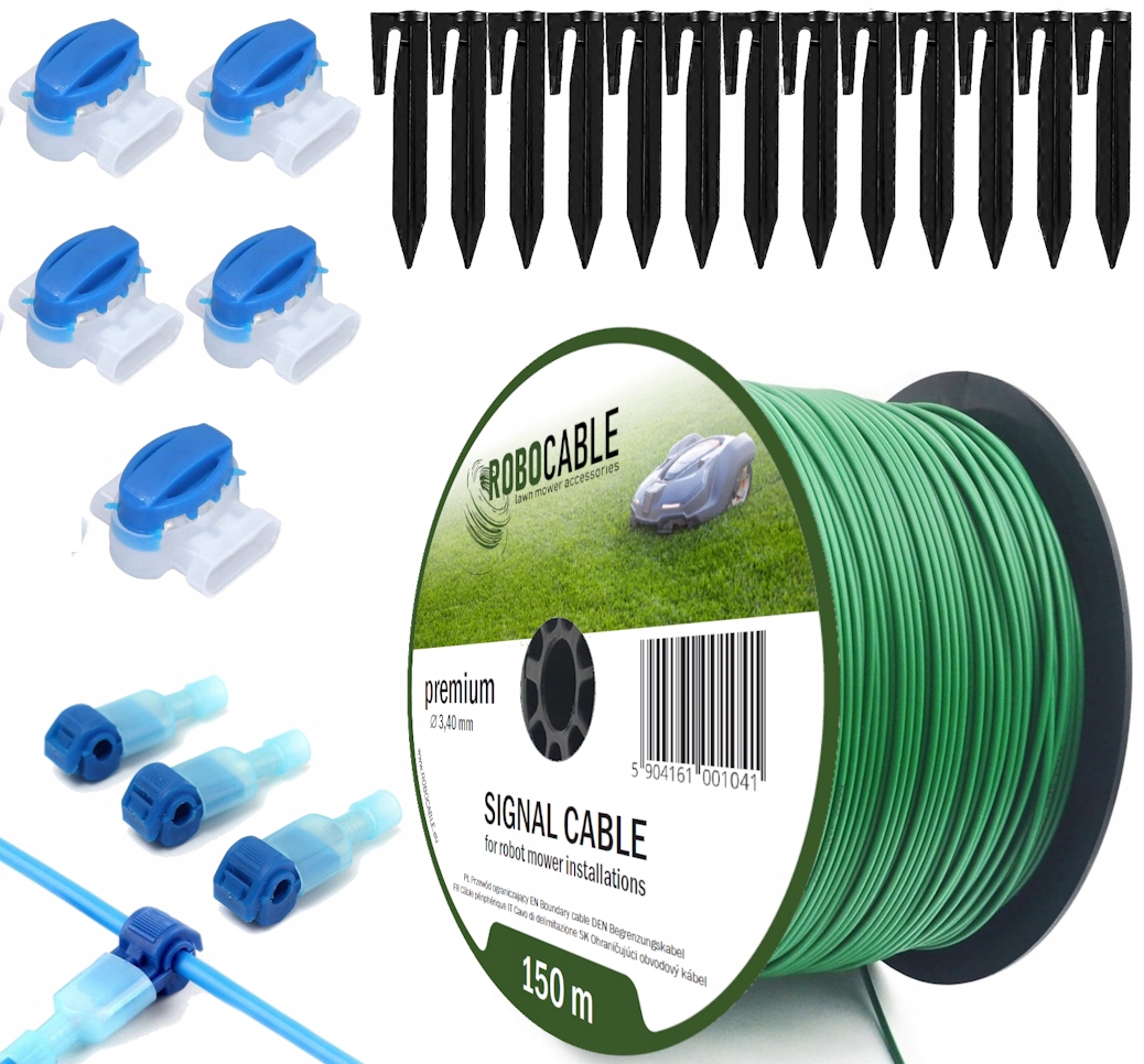 Kabel pro omezení sekačky Sada 150 m Robocable 3,4 mm