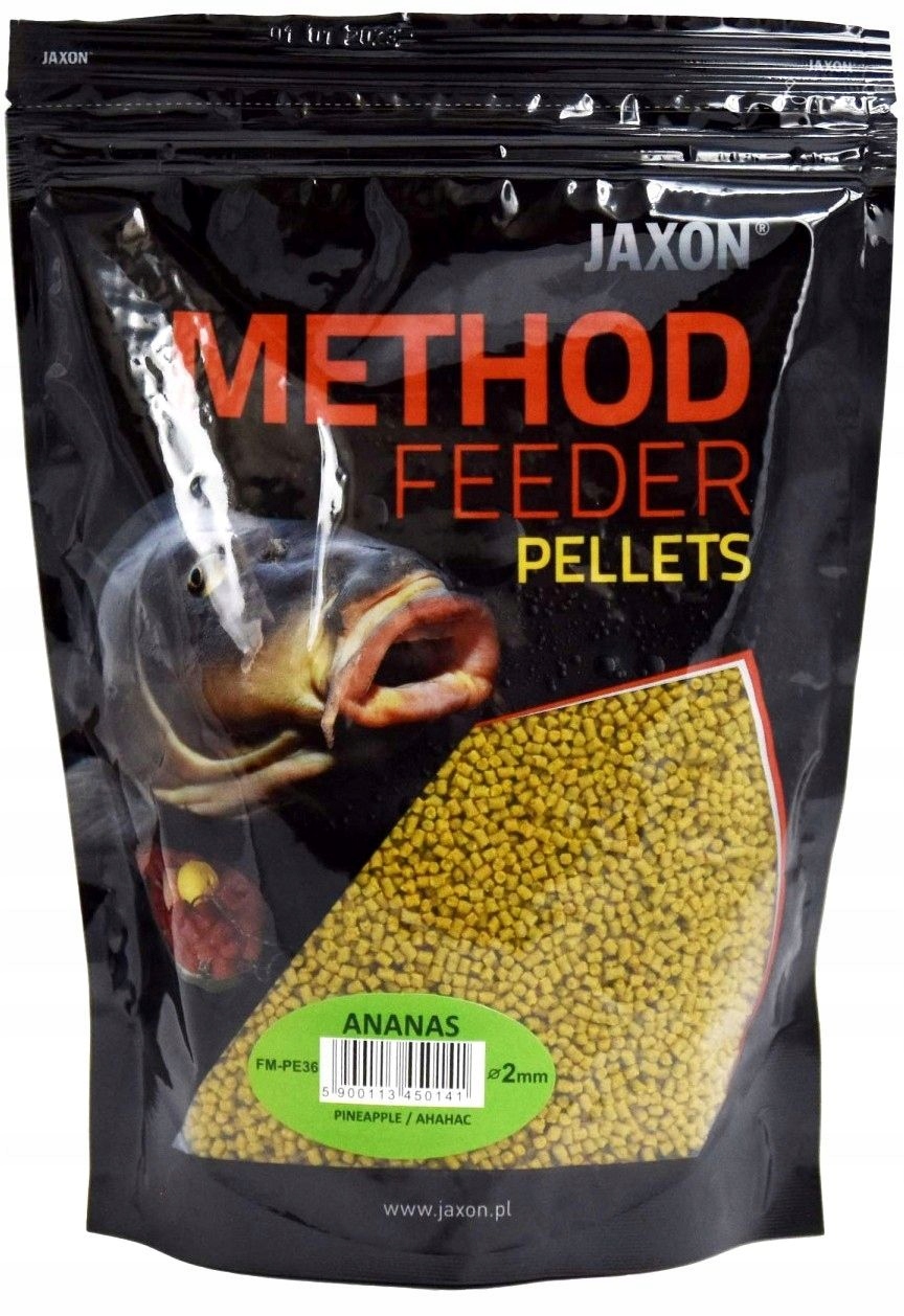 Pellet Jaxon Method Feeder 2mm 500g Ananas