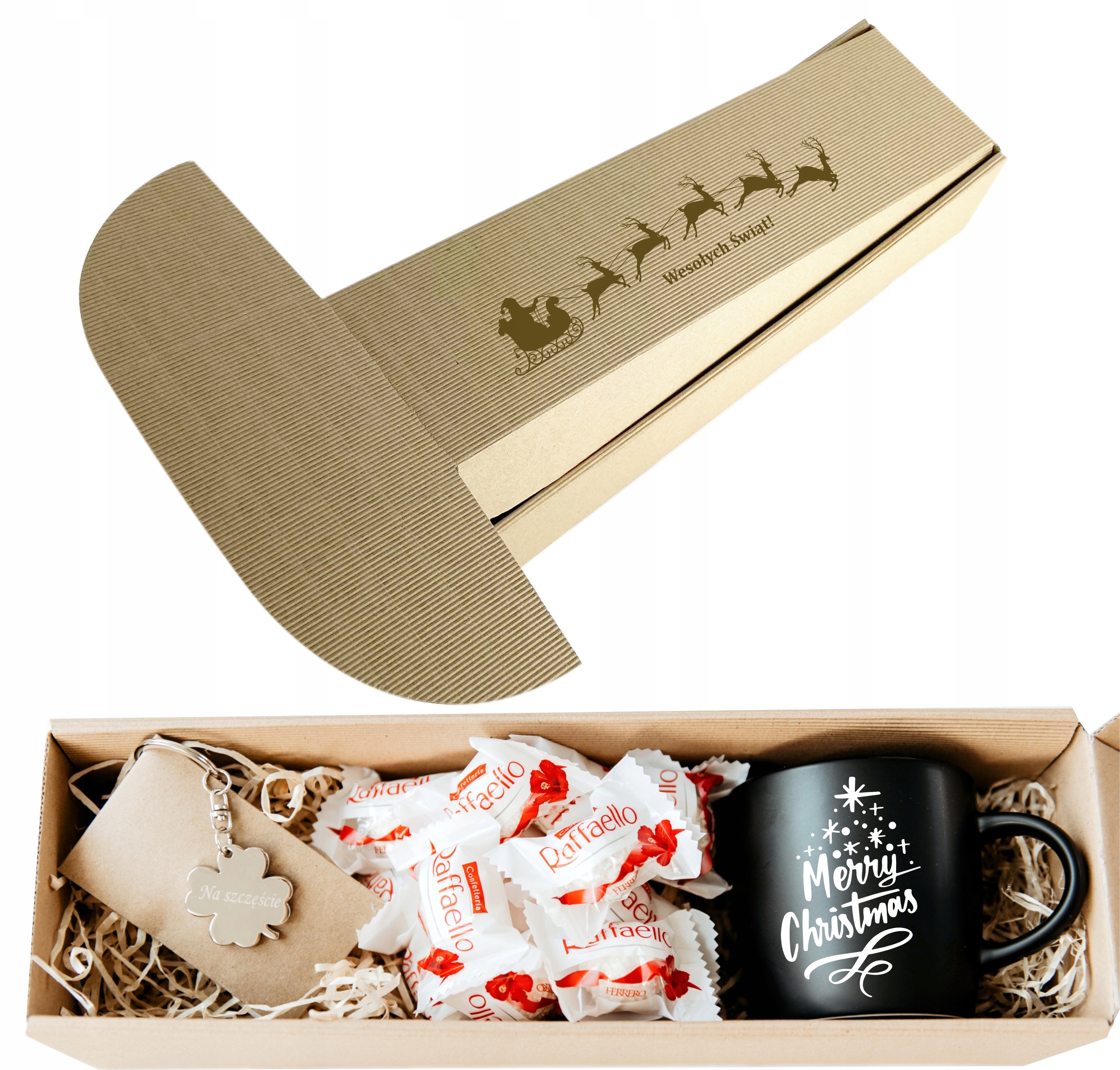 

Święta Boże Narodzenie Kubek Brelok Cukier