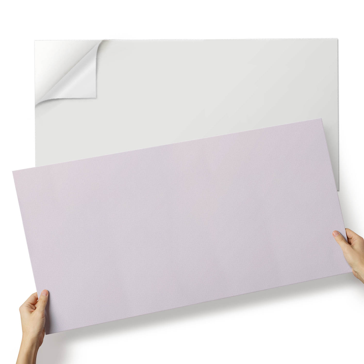 Samolepicí vinylový panel S Potiskem Světle fialový Kouzlo 100x50 cm