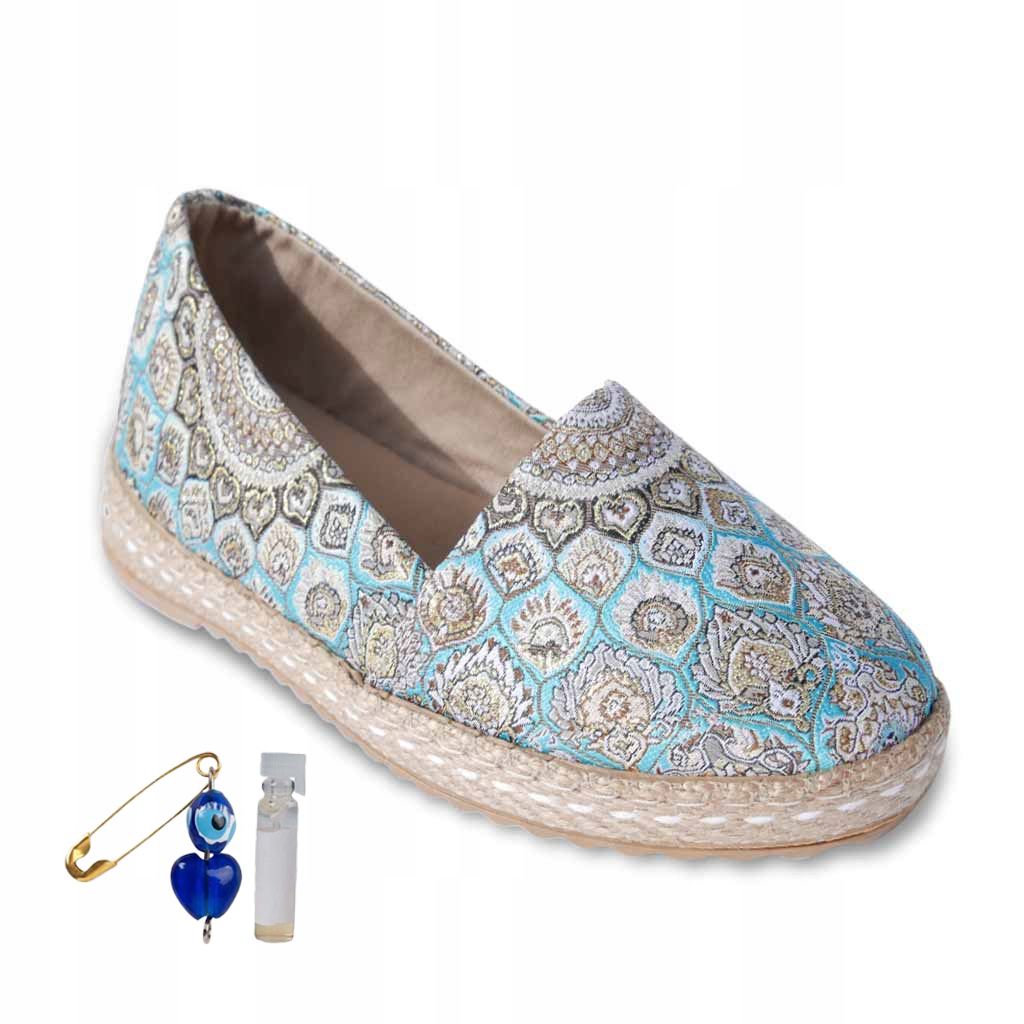 Urokliwe Orientalne Damskie Espadryle Toms R.37