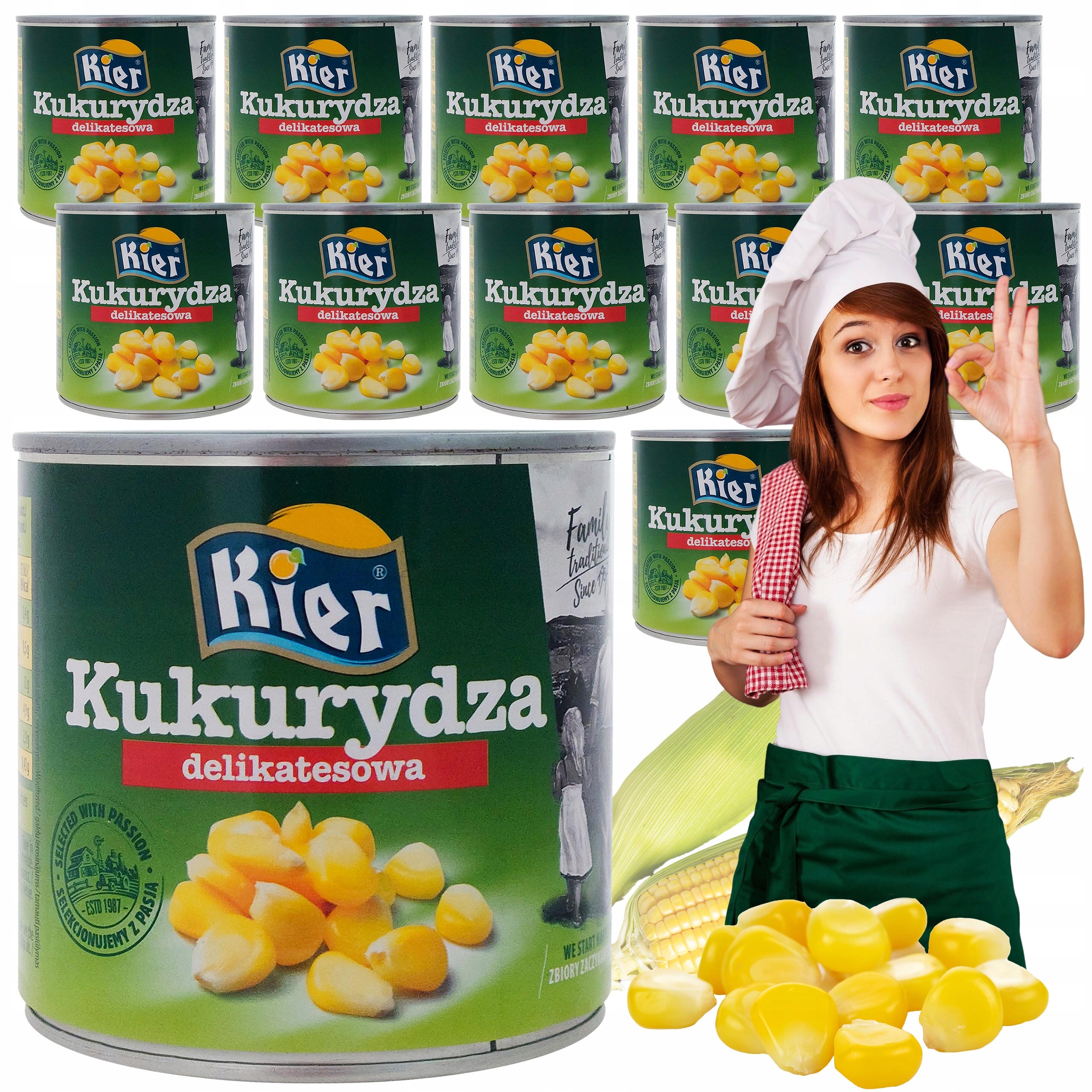 Levně Kukuřice Lahůdková 12X340 G Konzervovaná