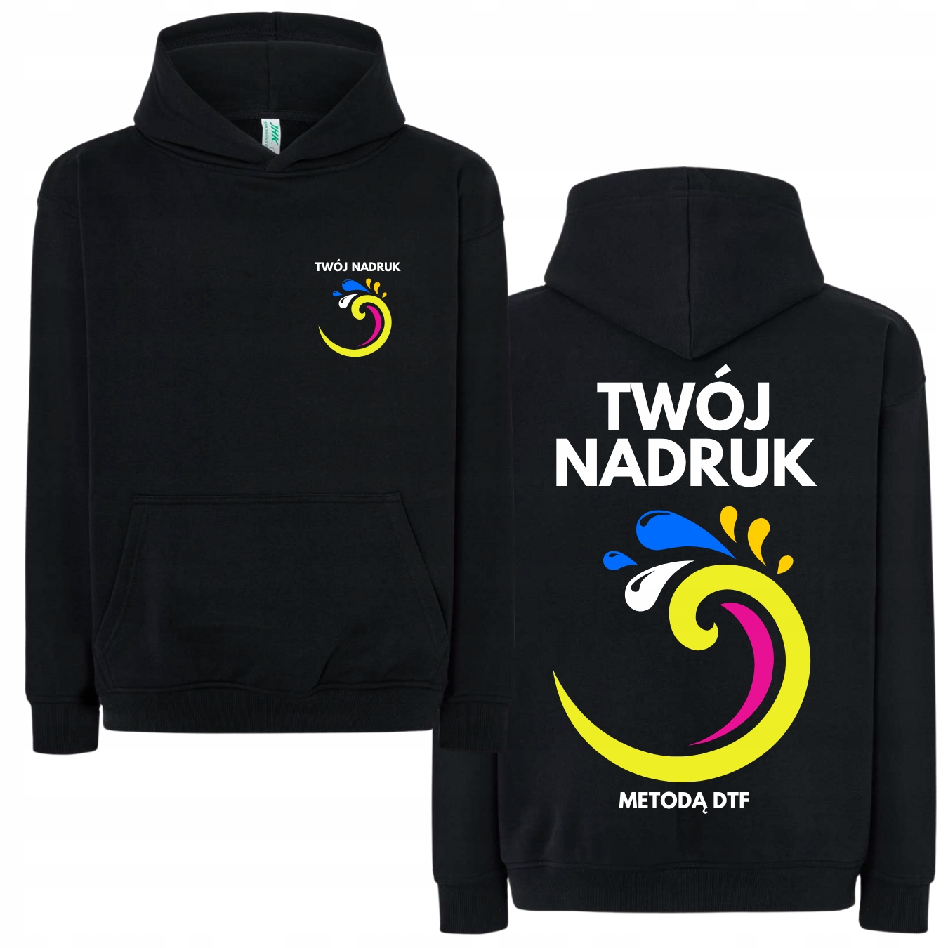 Oversize Mikina S Vaším Potiskem, Váš Potisk Loga, Oblečení Pro Firmy Dtf M