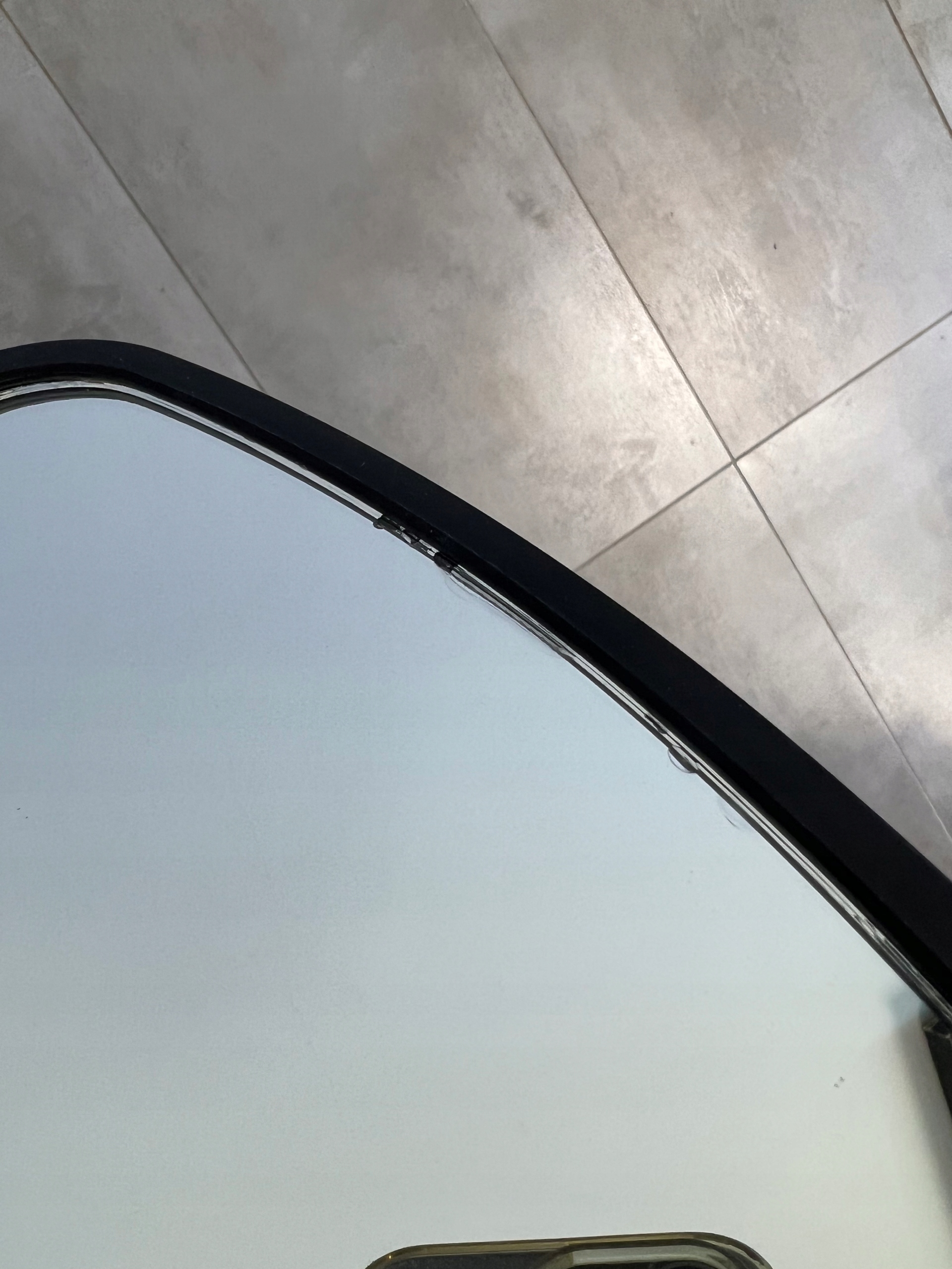 Lustro Lustersko Fryzjerskie Duże Z Rączką OUTLET Kod producenta BL015