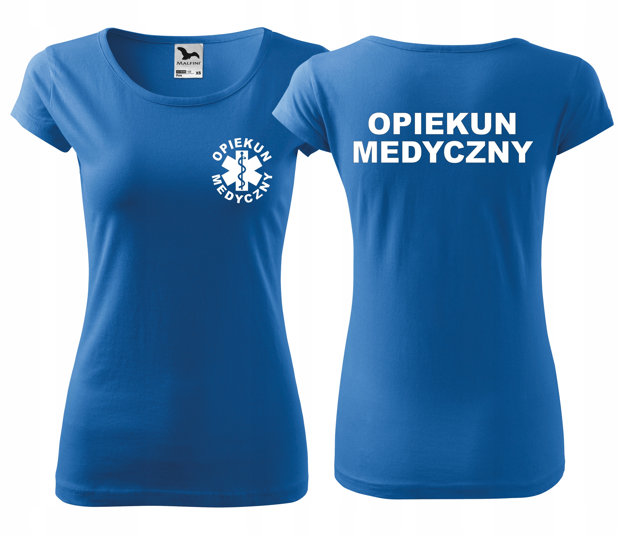 

koszulka Opiekun Medyczny eskulap z nadrukiem L