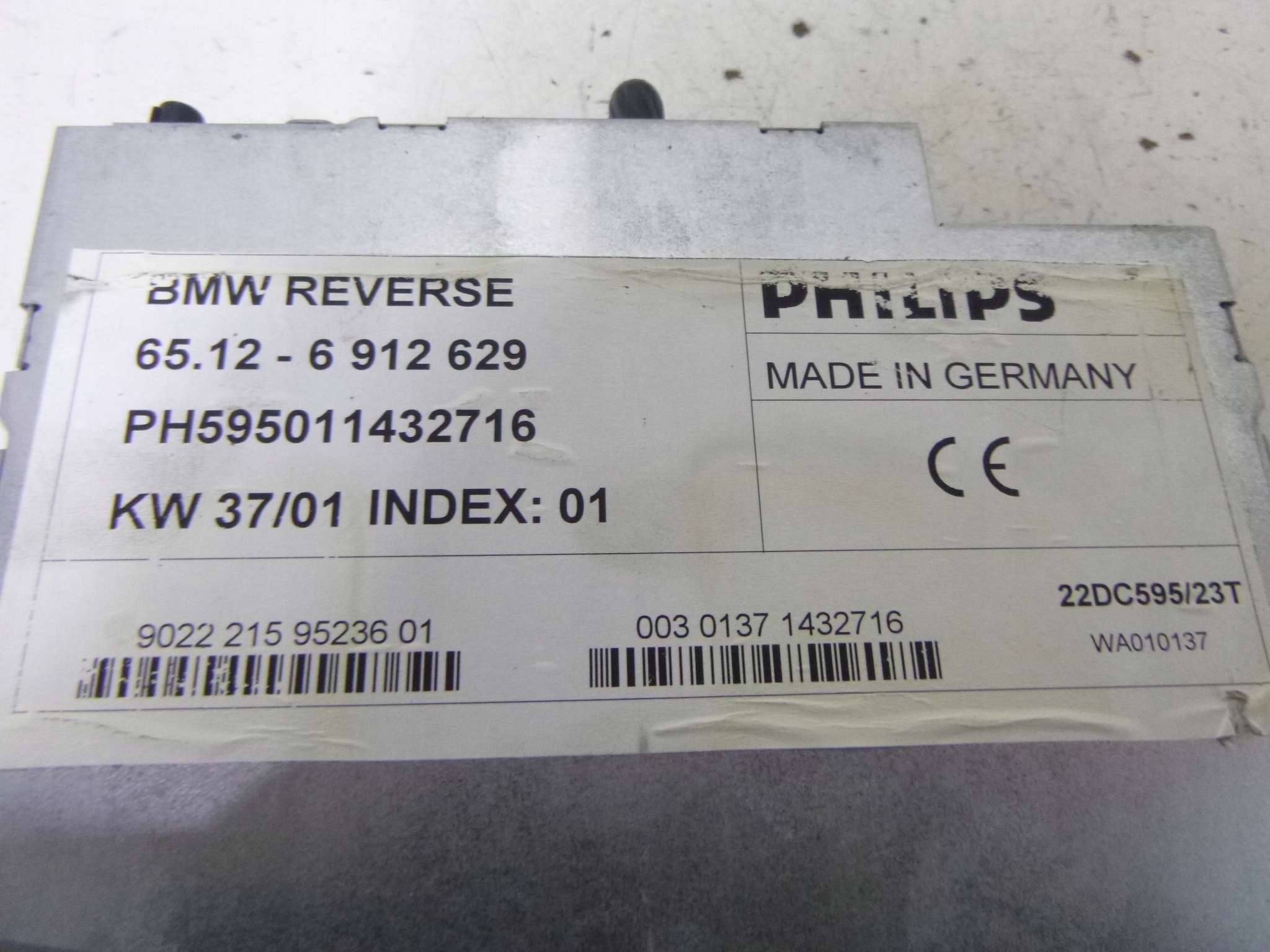 RADIO BMW E46 LIFT 65.12 - 6 912 629