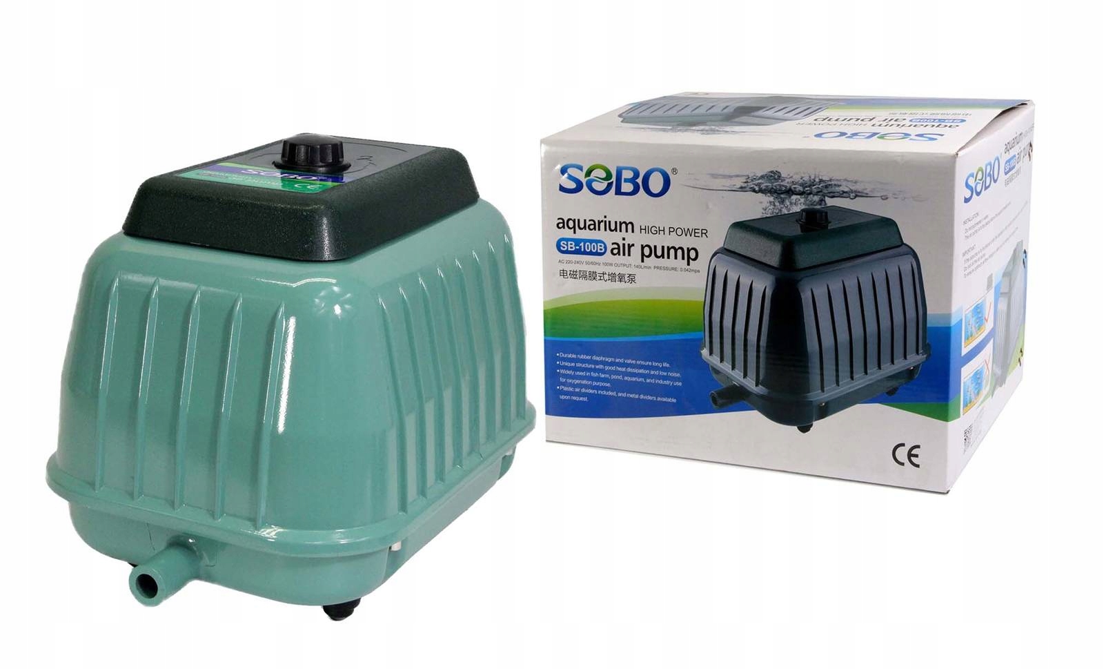 Sobo SB-100B Napowietrzacz Membranowy 8400l/h 100W