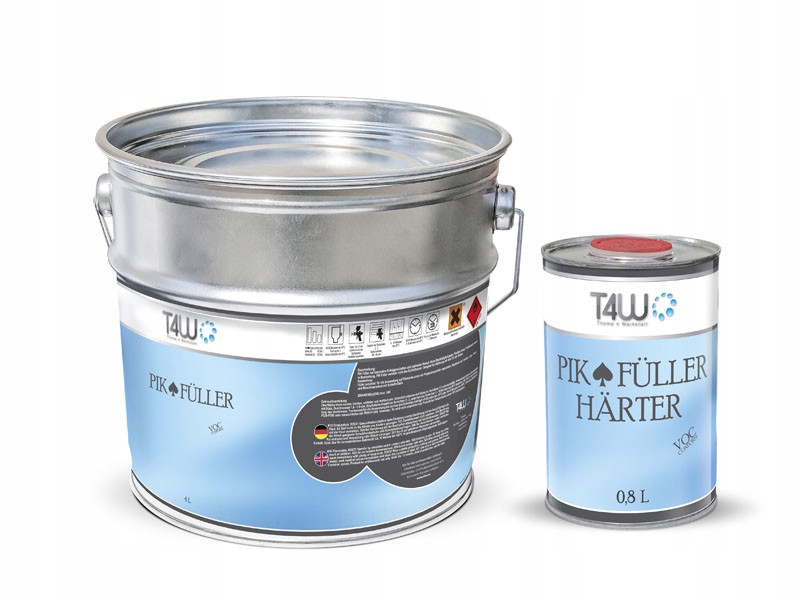 T4W Pik акриловий праймер 2K 5: 1 HS чорний / 4.8 L