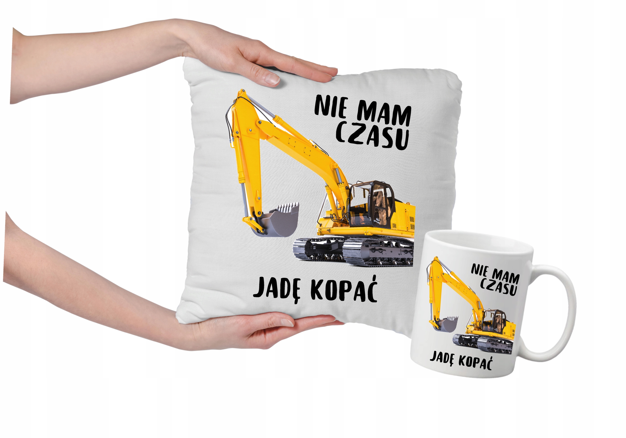 

Poduszka Kubek dla Koparkowego Operatora Koparki
