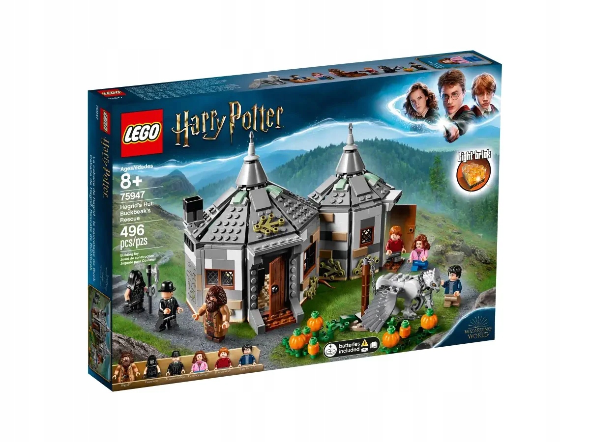Lego Harry Potter 75947 Chatka Hagrida: na ratunek Hardodziobowi-Zdjęcie-0