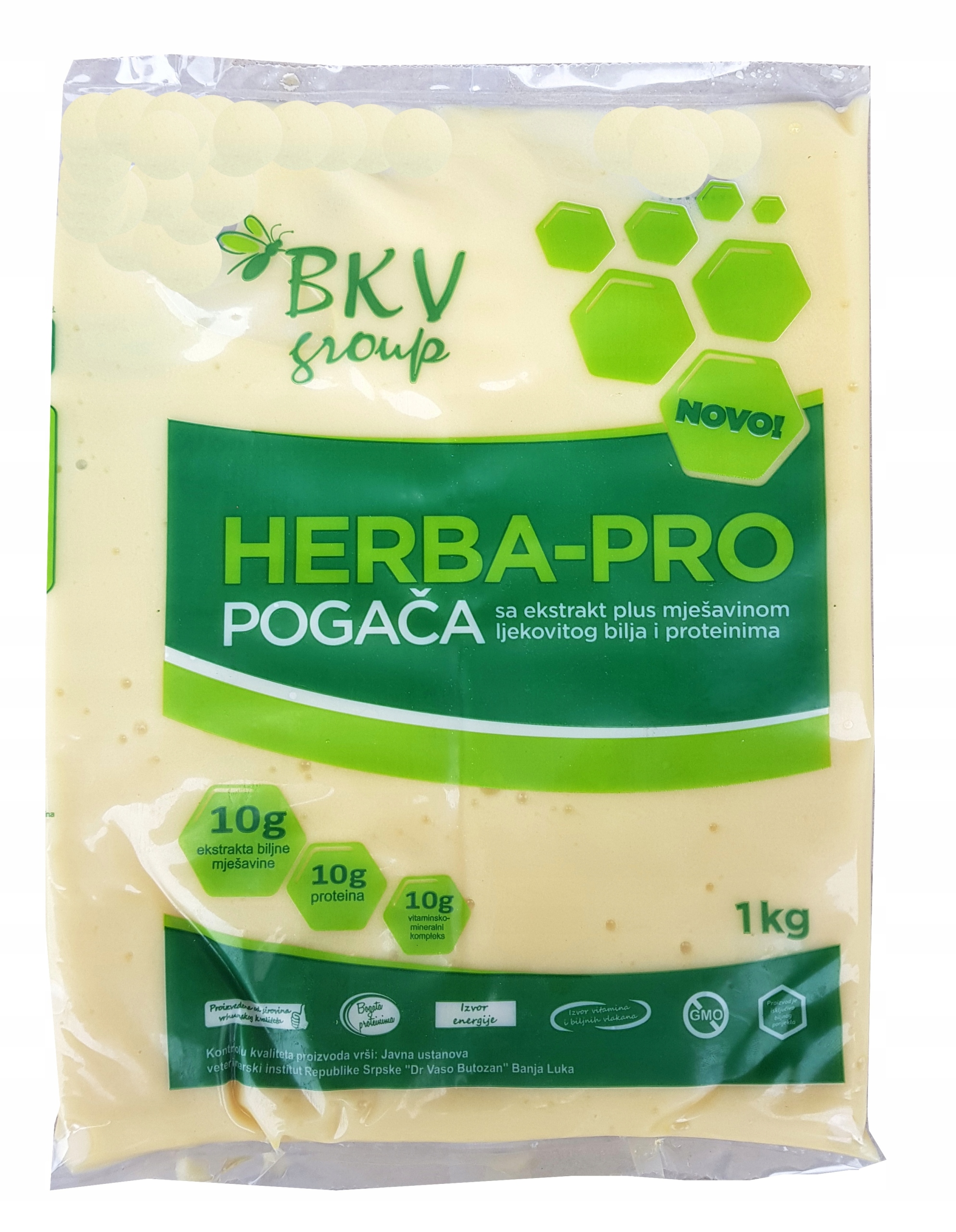

Ciasto Pokarm Dla Pszczół Bkv Z Ziołami 1 Kg