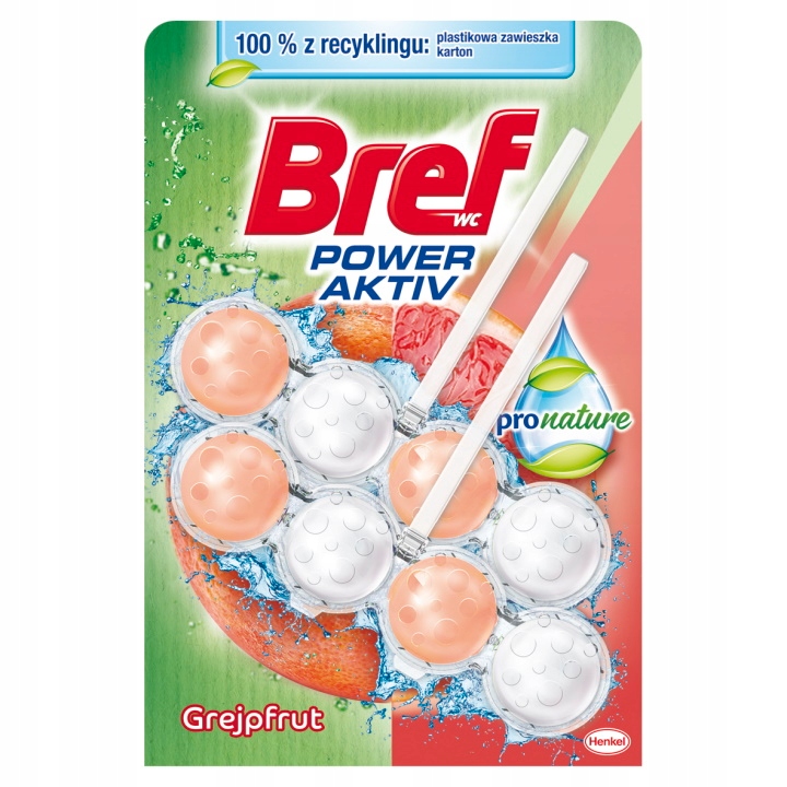 

Bref Grapefruit Pro Nature Zawieszka Wc 2X50G