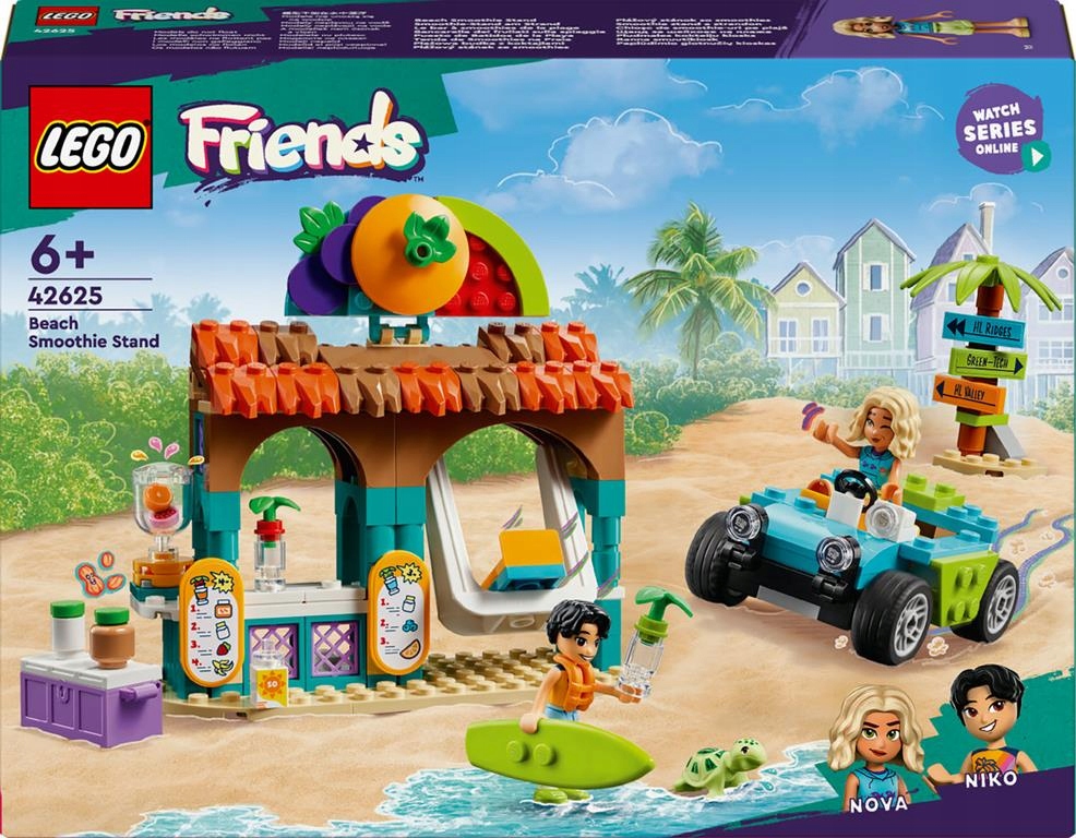 Lego Friends Stánek S Plážovými Stavebnice 42625