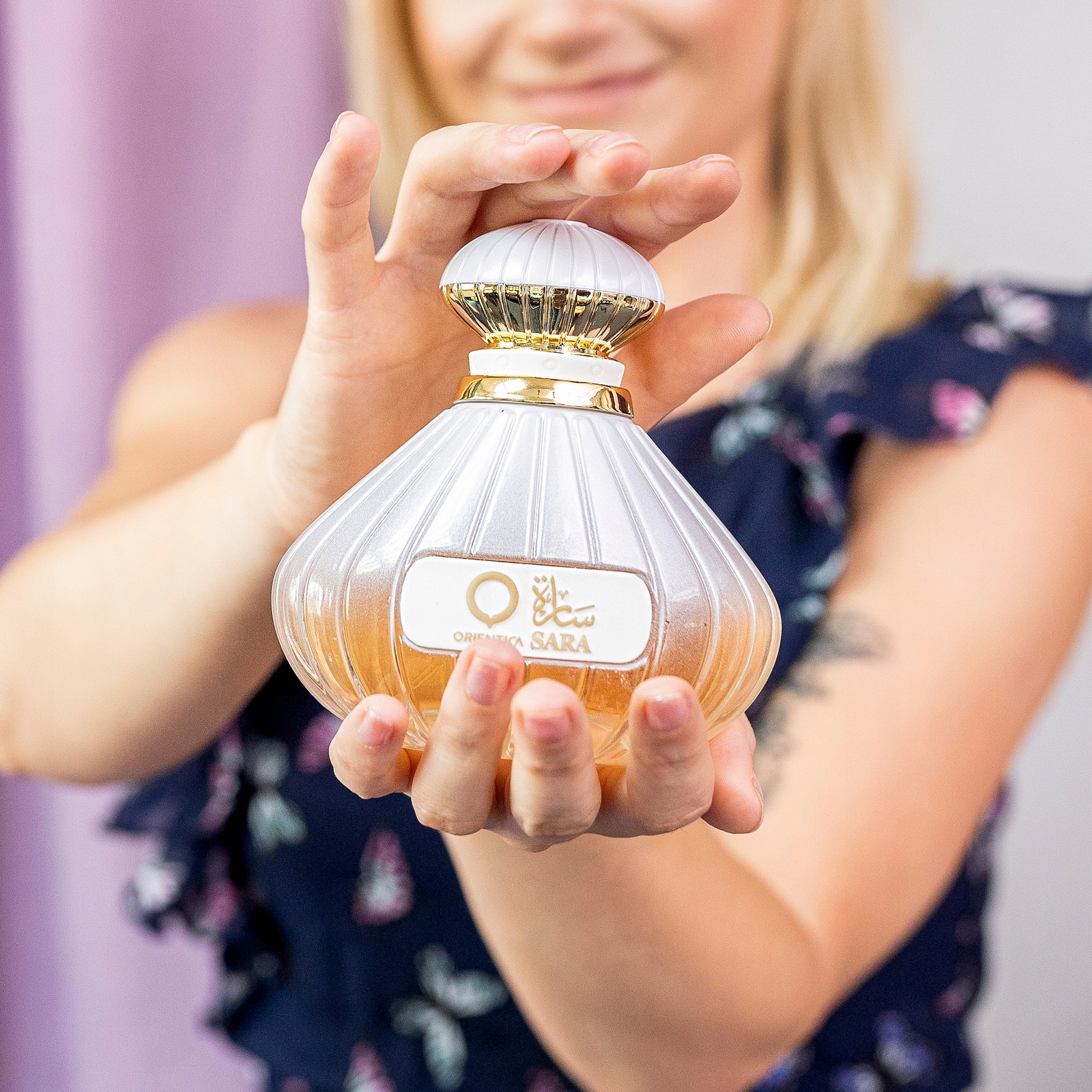 PERFUMY DAMSKIE ORIENTICA SARA 100 ML SŁODKIE KWIATOWE RÓŻANE WANILIA Marka Orientica