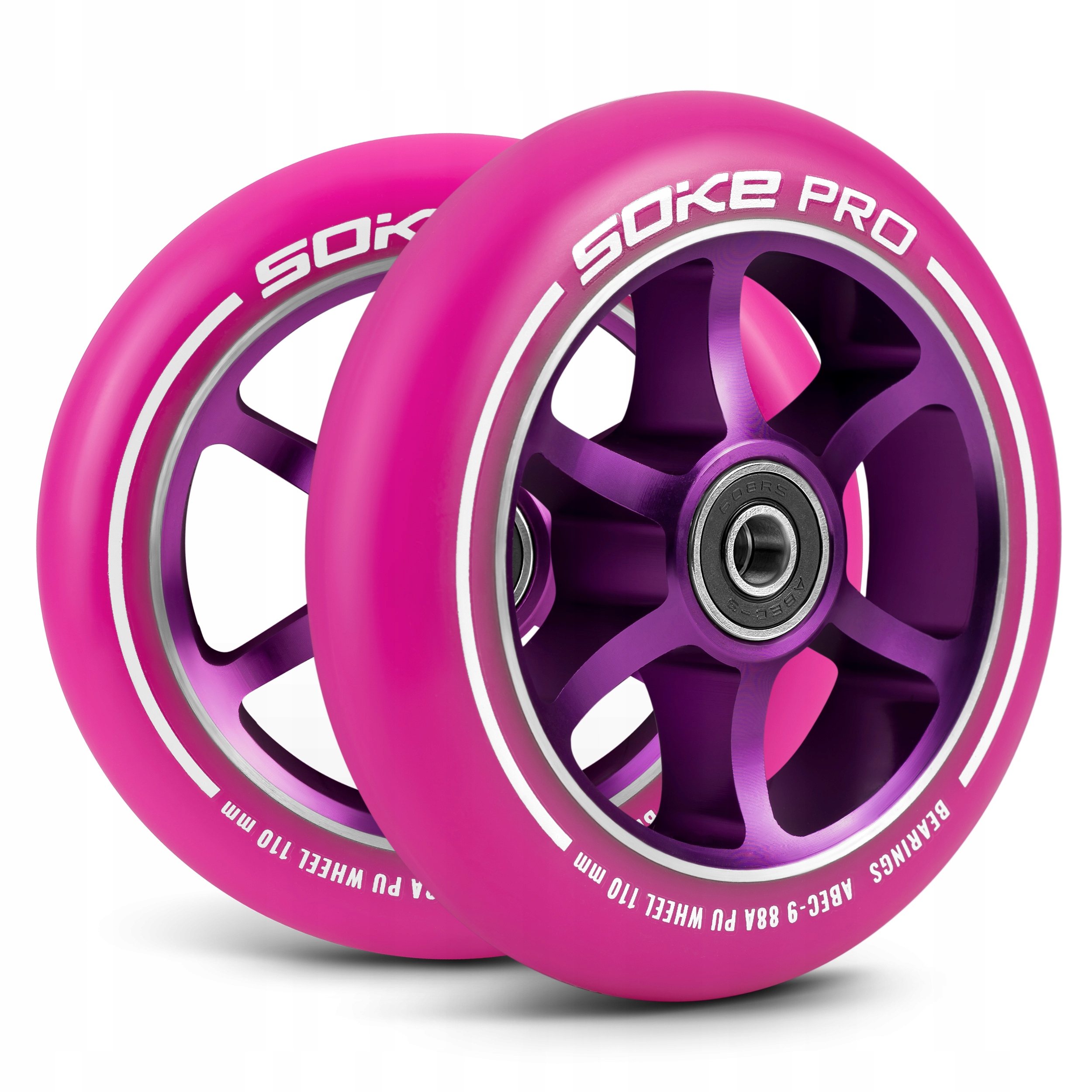 Kółka Do Hulajnogi Wyczynowej 110mm ABEC-9 Soke