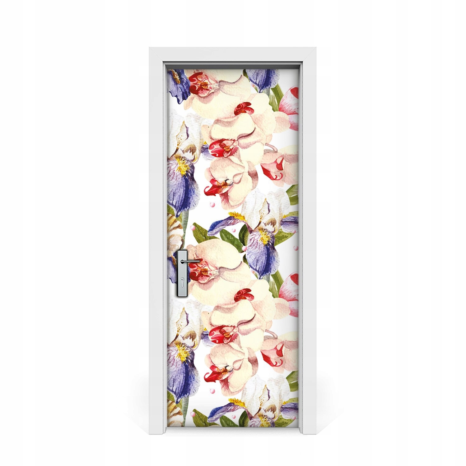 

Naklejka na drzwi okleina Orchidea 75x205