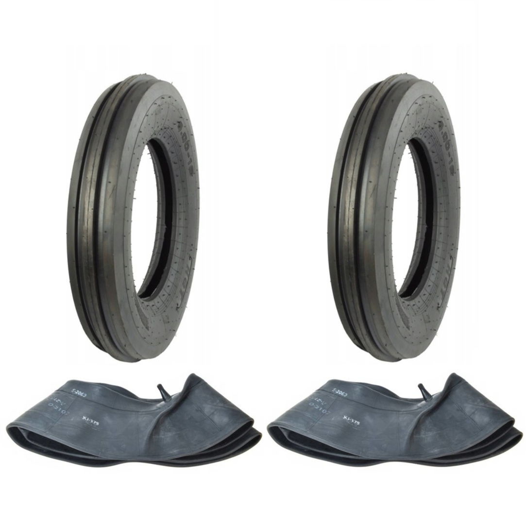 2X Predná Pneumatika Pneumatika Ursus C-360 C-330 MF3 T-25 6.00X16 8PR Pneumatiky 6-16