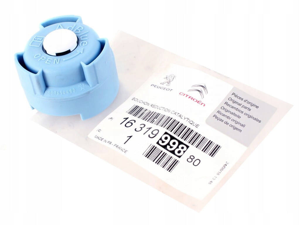 KOREK WLEWU ADBLUE MOCZNIKA CITROEN BERLINGO III