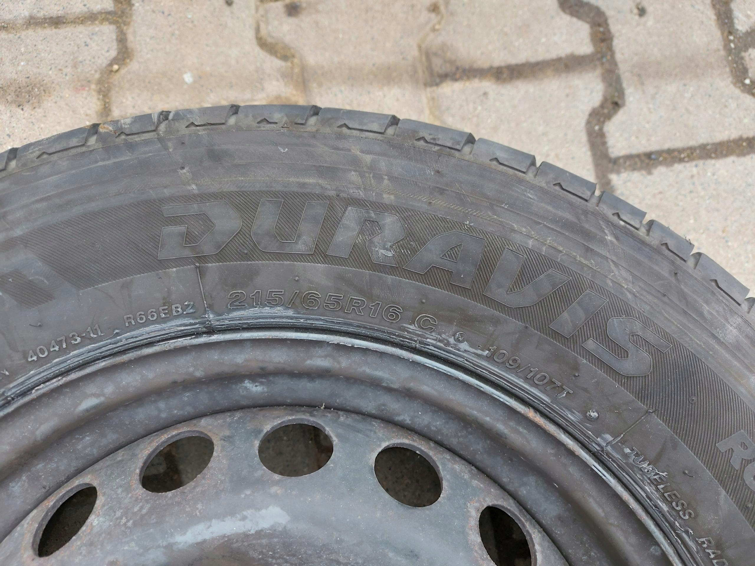 Ford Transit Custom MK8 wheels discs tyres komplet 215/65R16C KK21-1015-CA