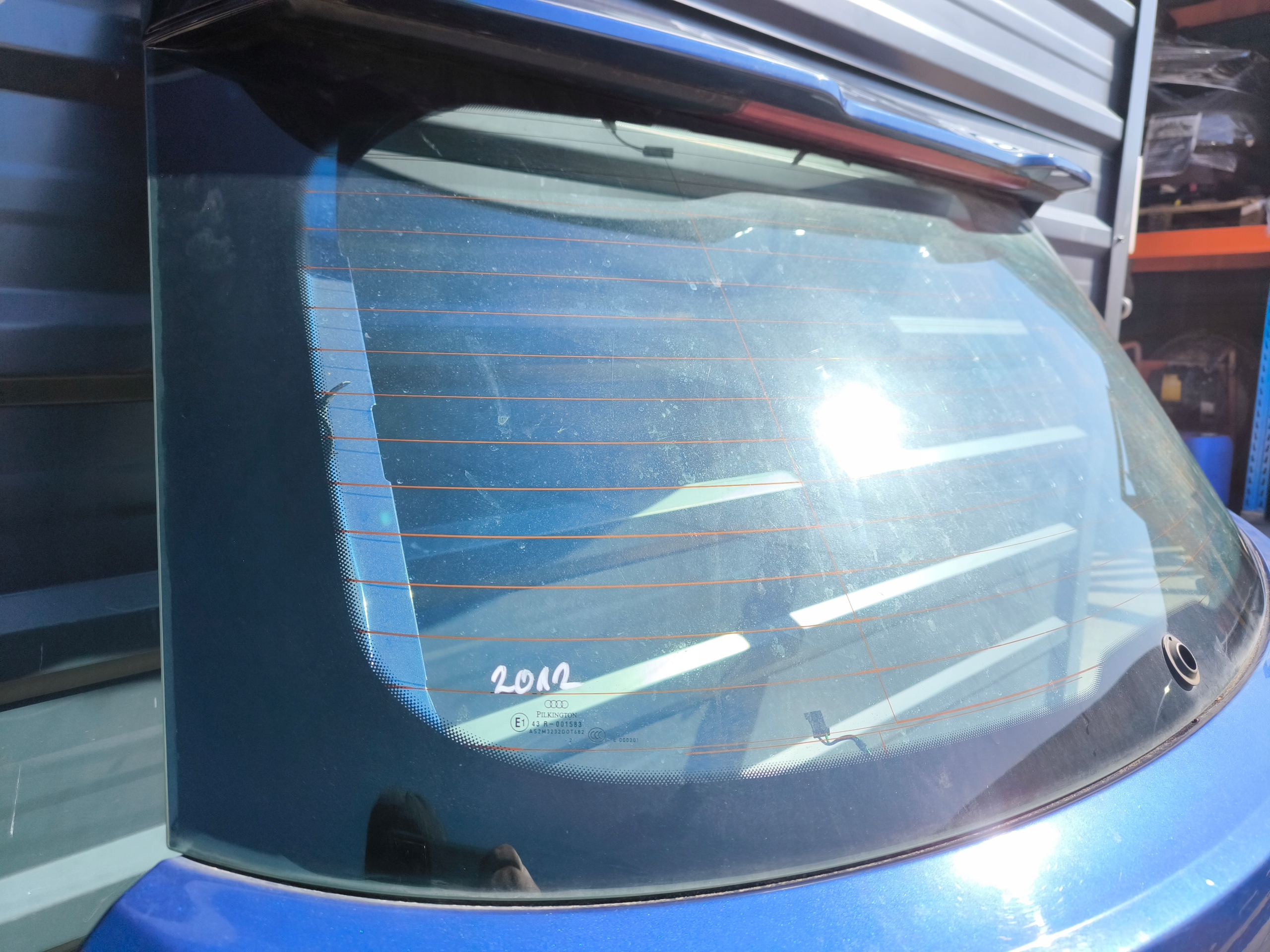 boot doors rear part AUDI A1 8X LX5Q 3-door S LINE original !!!