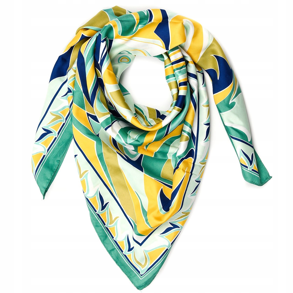 Chusta damska apaszka pod szyję lekka elegancka Cechy dodatkowe brak