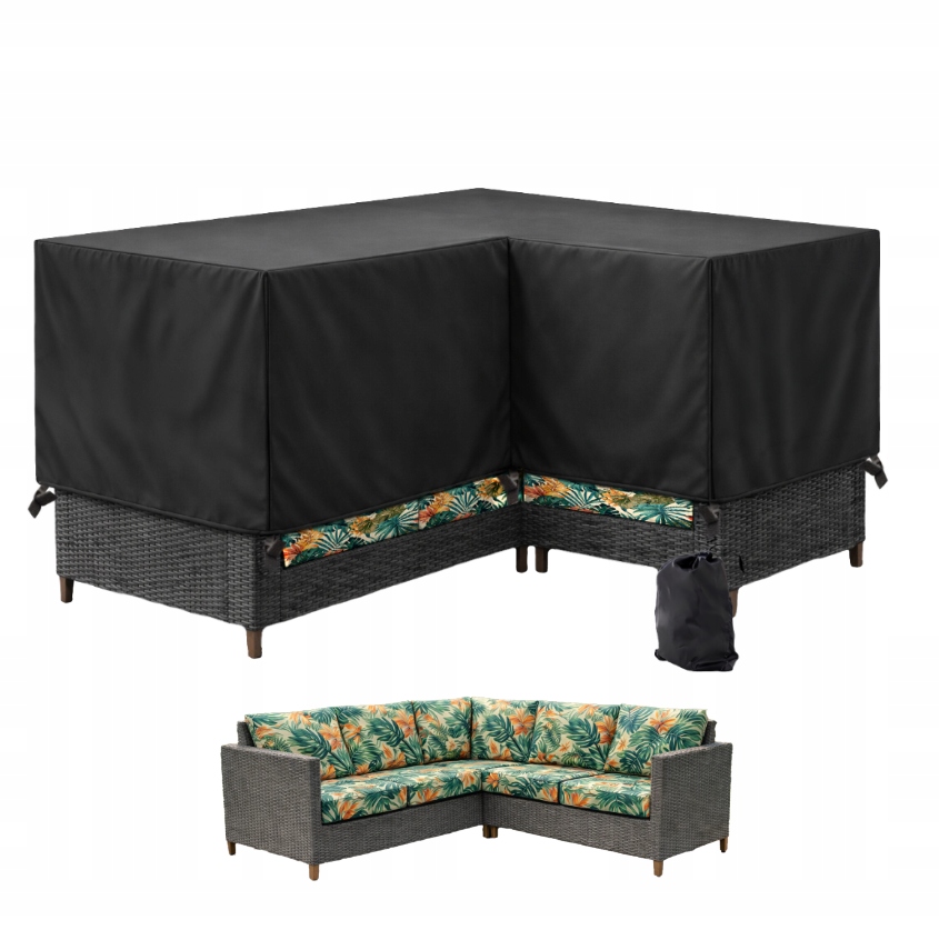 Obal na zahradní nábytek Rohový sedací set 255x255x80x85