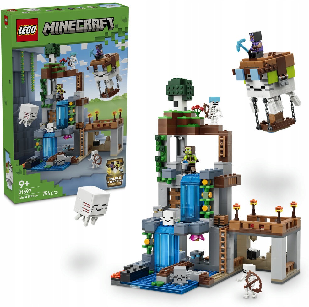 Lego Minecraft Stanice Ghasta 21597