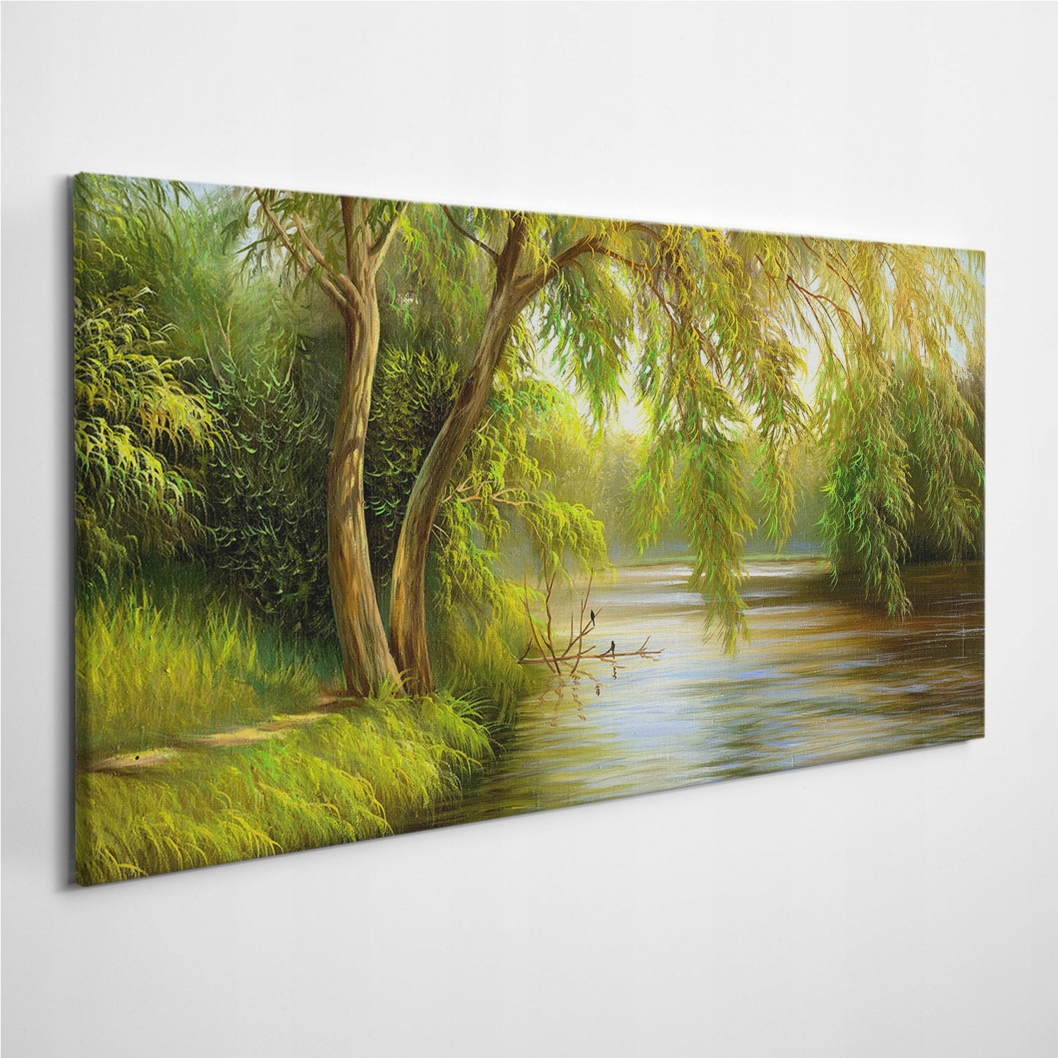 

Obraz na płótnie na ścianę Las Jezioro Woda 120x60