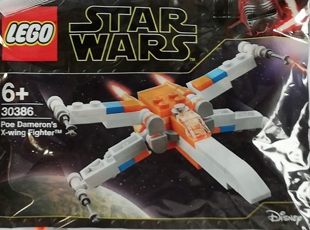 LEGO STAR WARS POE DAMERONS X-WING FIGHTER 30386