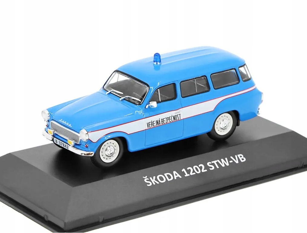 Škoda 1202 Stw-vb "Veřejná bezpečnost" 1:43 DeAgostini #83