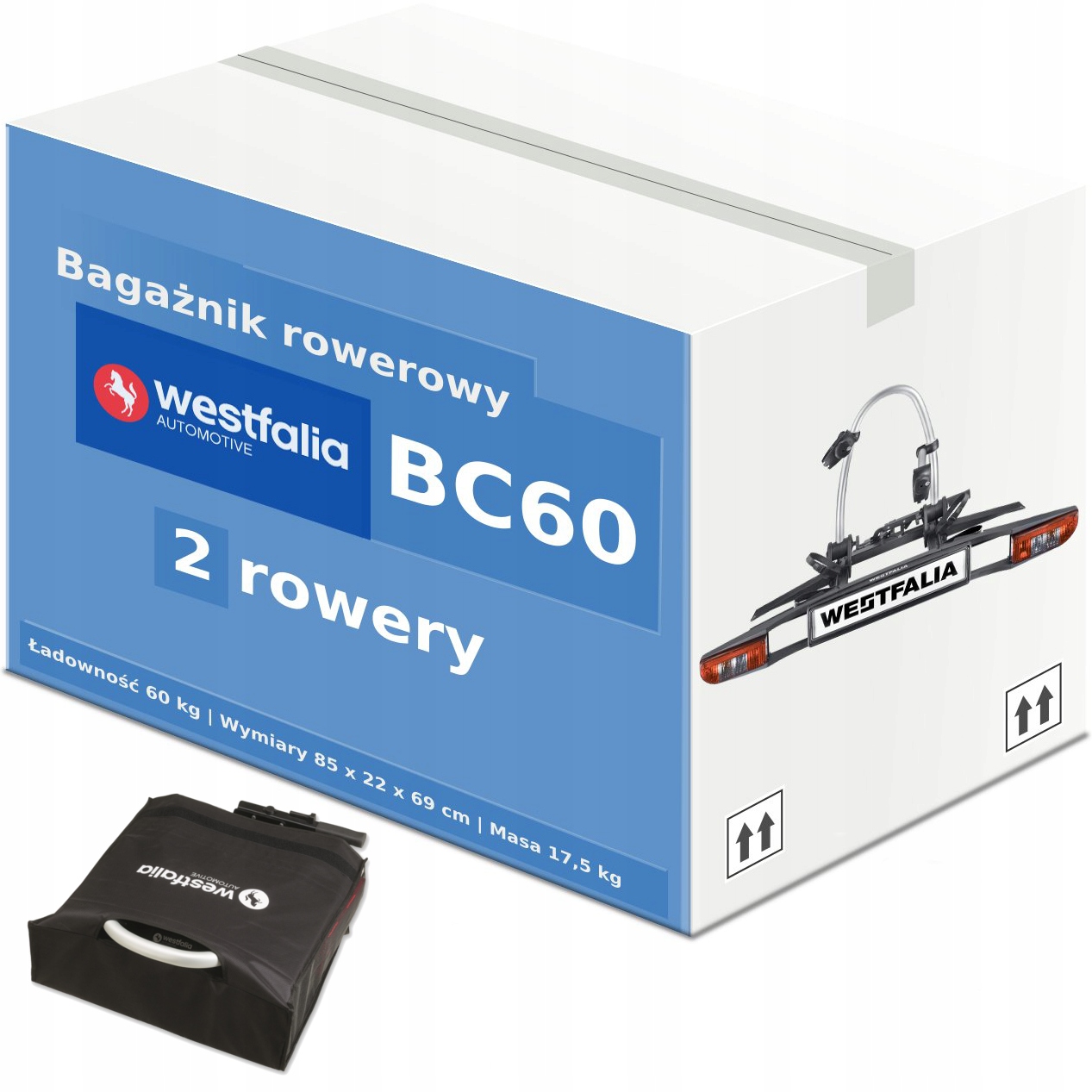 Багажная стойка WESTFALIA bc60 2 модель велосипеда 2019