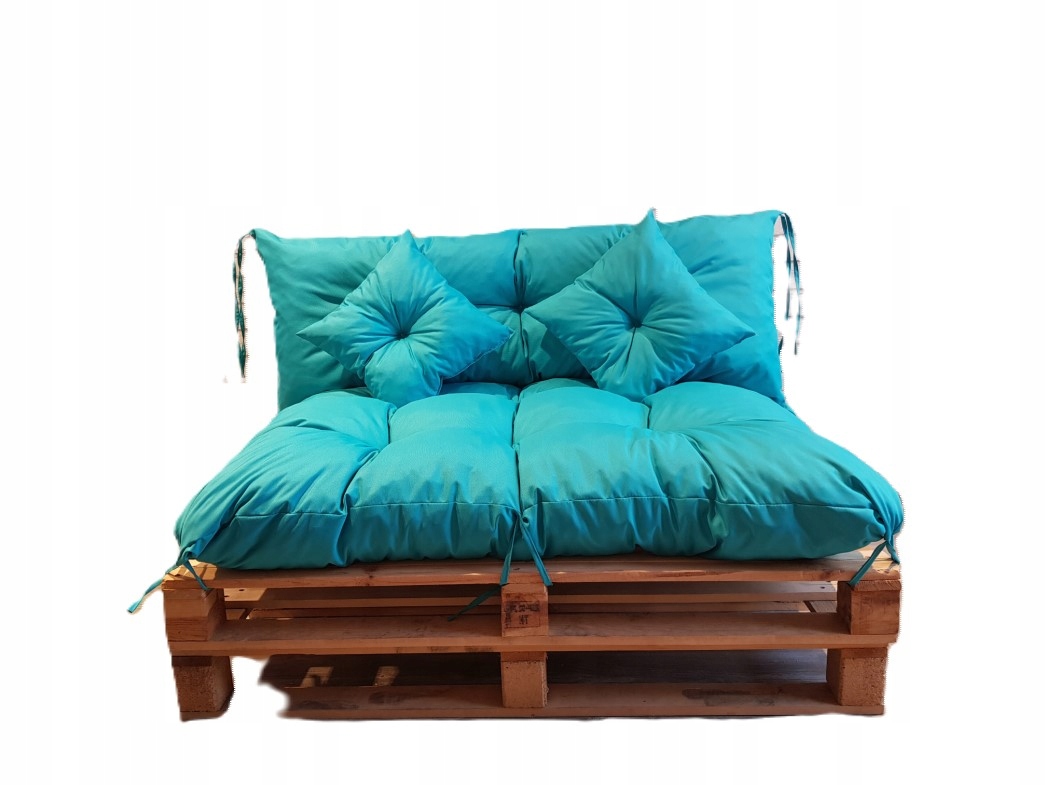 Poduszka na meble z euro palet Komplet zestaw ogród taras 120x60 120x40