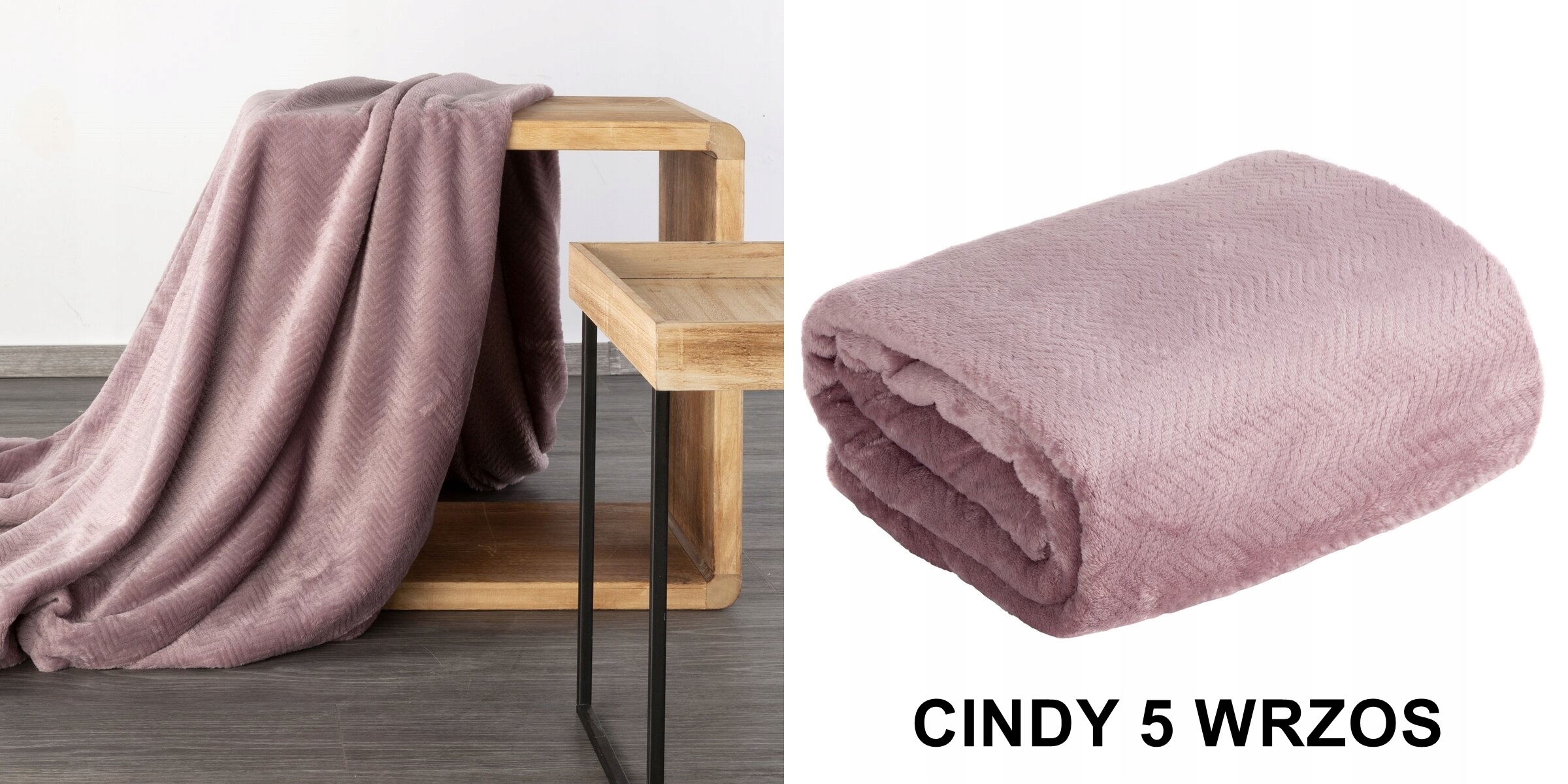 KOC MIKROFIBRA 150X200 NARZUTA NA ŁÓŻKO MIĘCIUTKA Szerokość produktu 150 cm