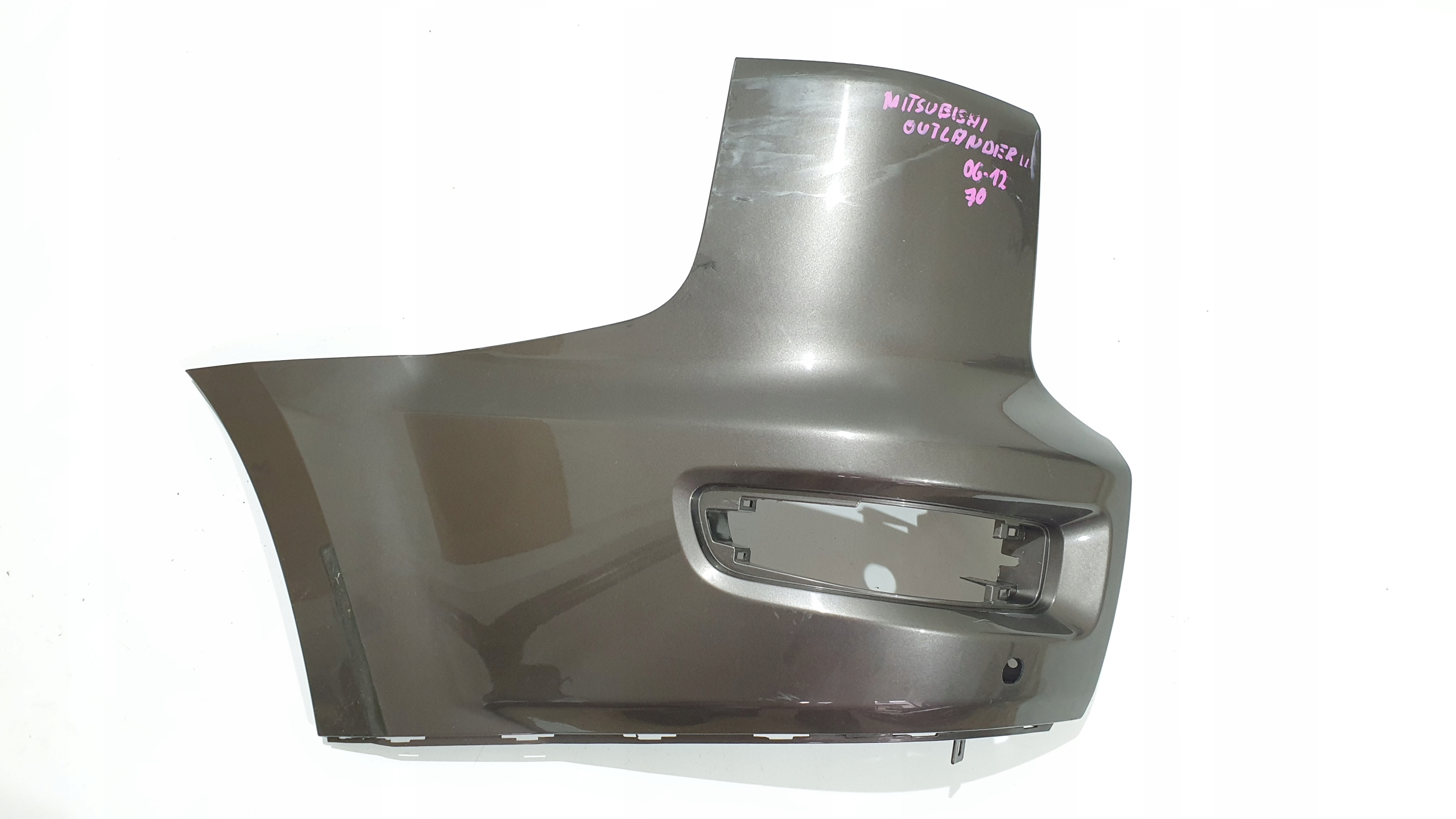 ZDERZAK NAROŻNIK LEWY TYŁ MITSUBISHI OUTLANDER 2