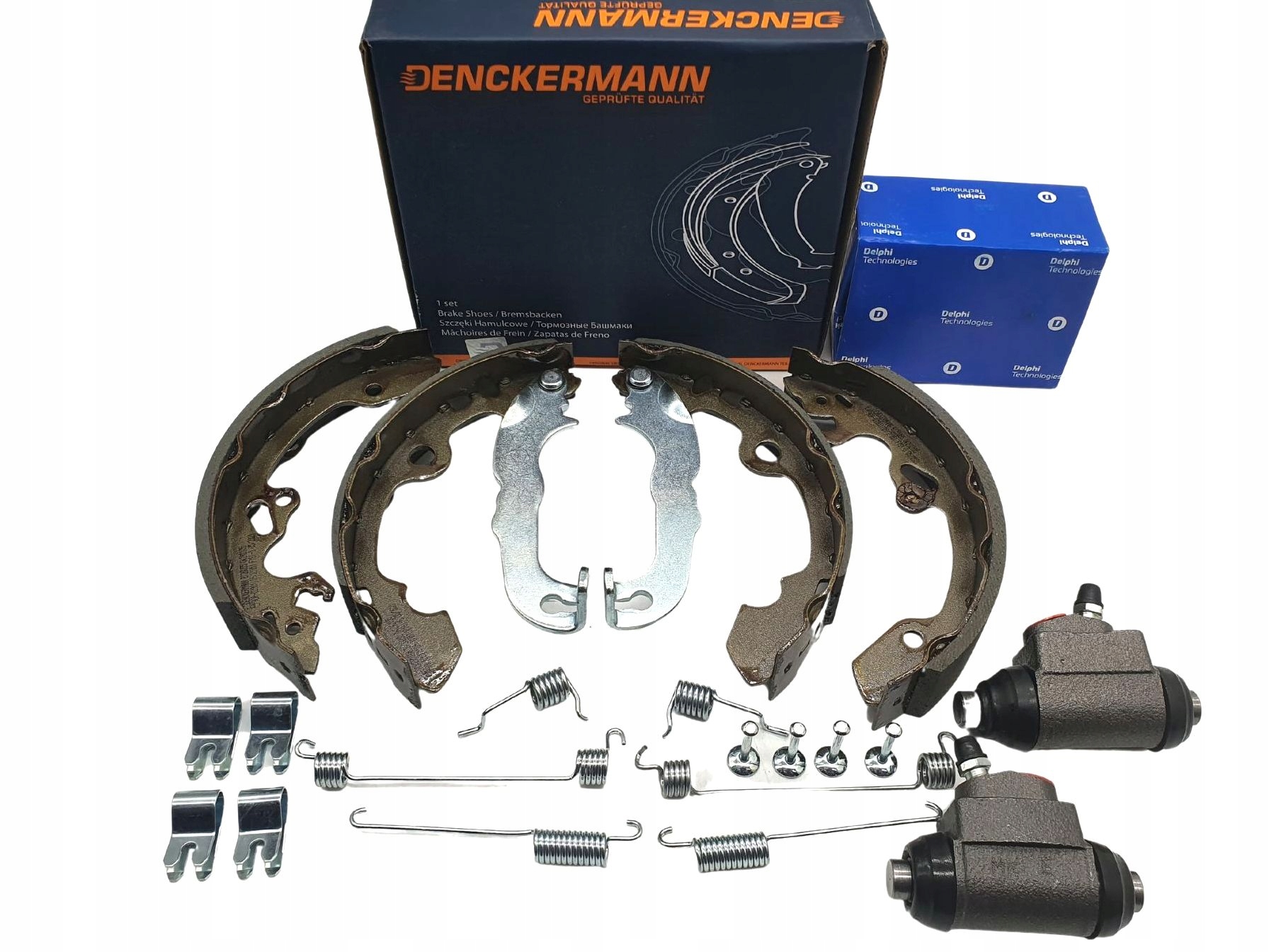 SZCZĘKI HAMULCOWE + CYLINDERKI FORD FOCUS I MK1