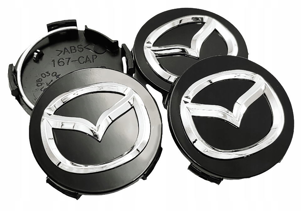 DEKIELEK KAPSLE NA FELGI MAZDA 3 BK 56mm 4szt