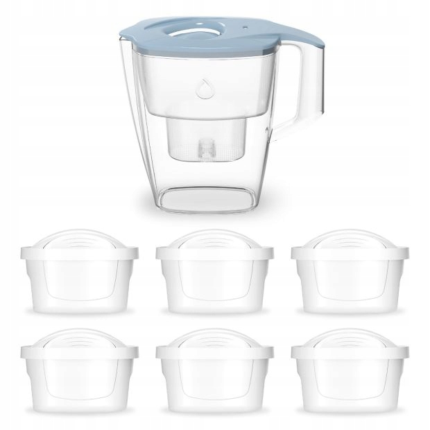 Filtrační Konvice Dafi Mila Azurová 3 l, manuální, 6 náplní Unimax