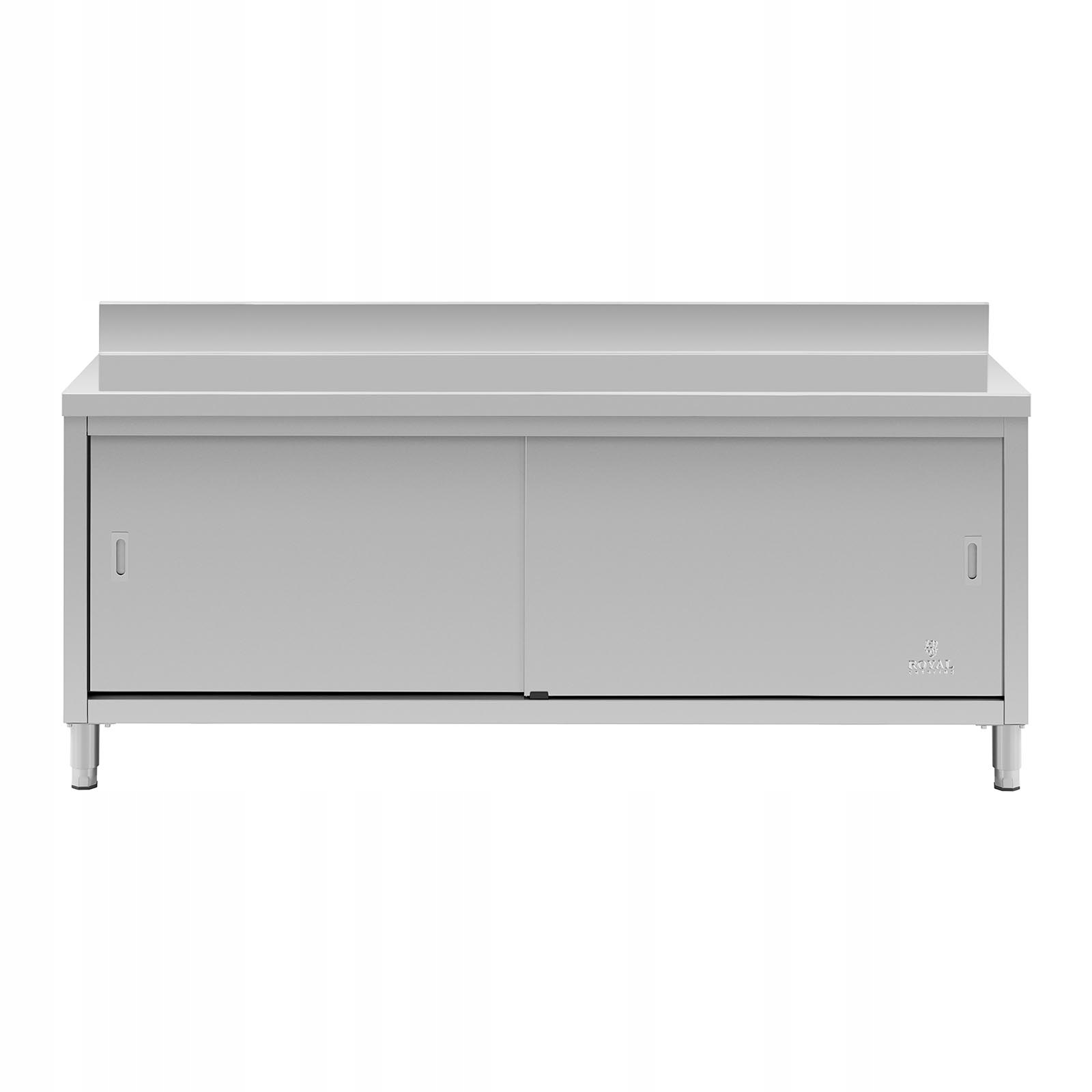 STÓŁ ROBOCZY 200x70 Z SZAFKĄ DRZWI PRZESUWNE RANT Szerokość produktu 70 cm