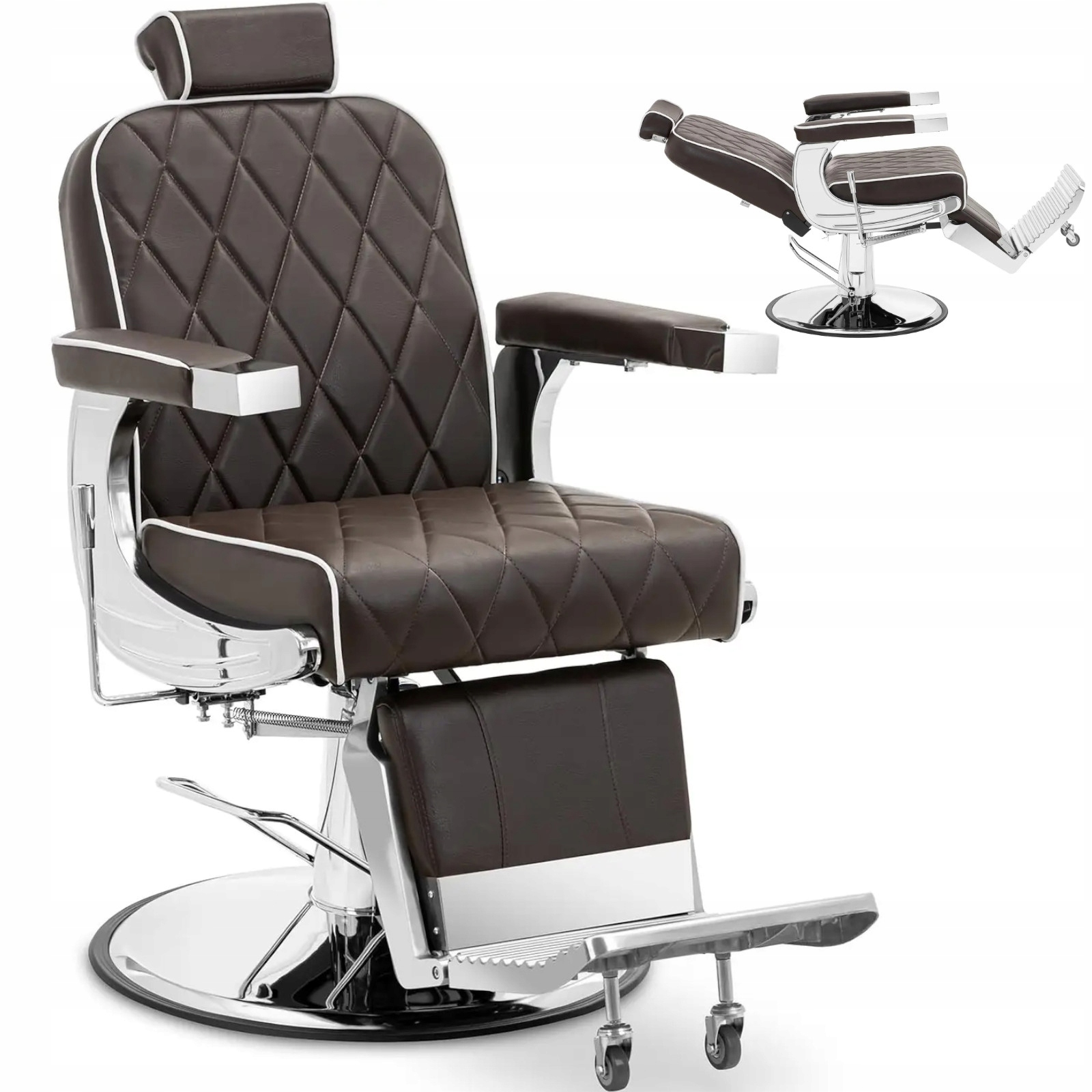 Barberské kosmetické kadeřnické křeslo na tetování, nastavitelné Physa Foxley