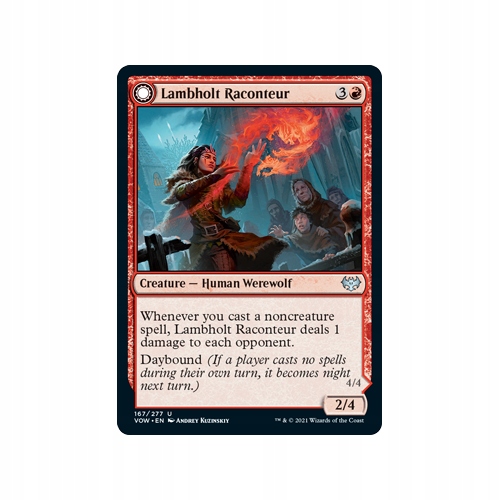 Mtg 4x Lambholt Raconteur (Uncommon)