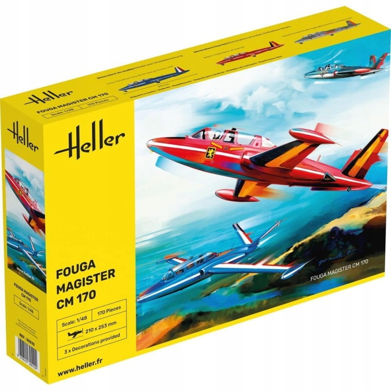 Heller 30510 Fouga Magister CM 170 1/48