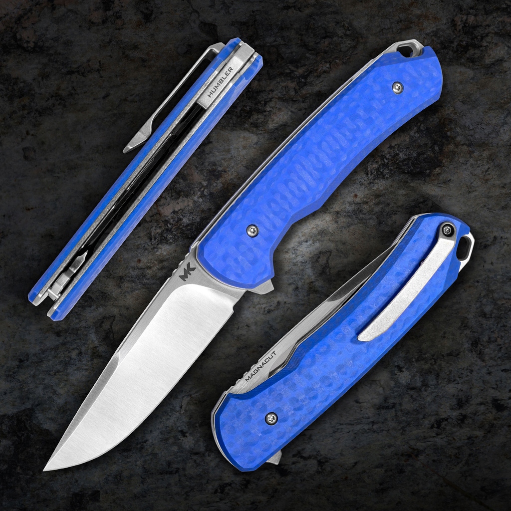 Nůž Mk Knives & Tools Humbler Skyline MagnaCut Blue CarbonTex G10