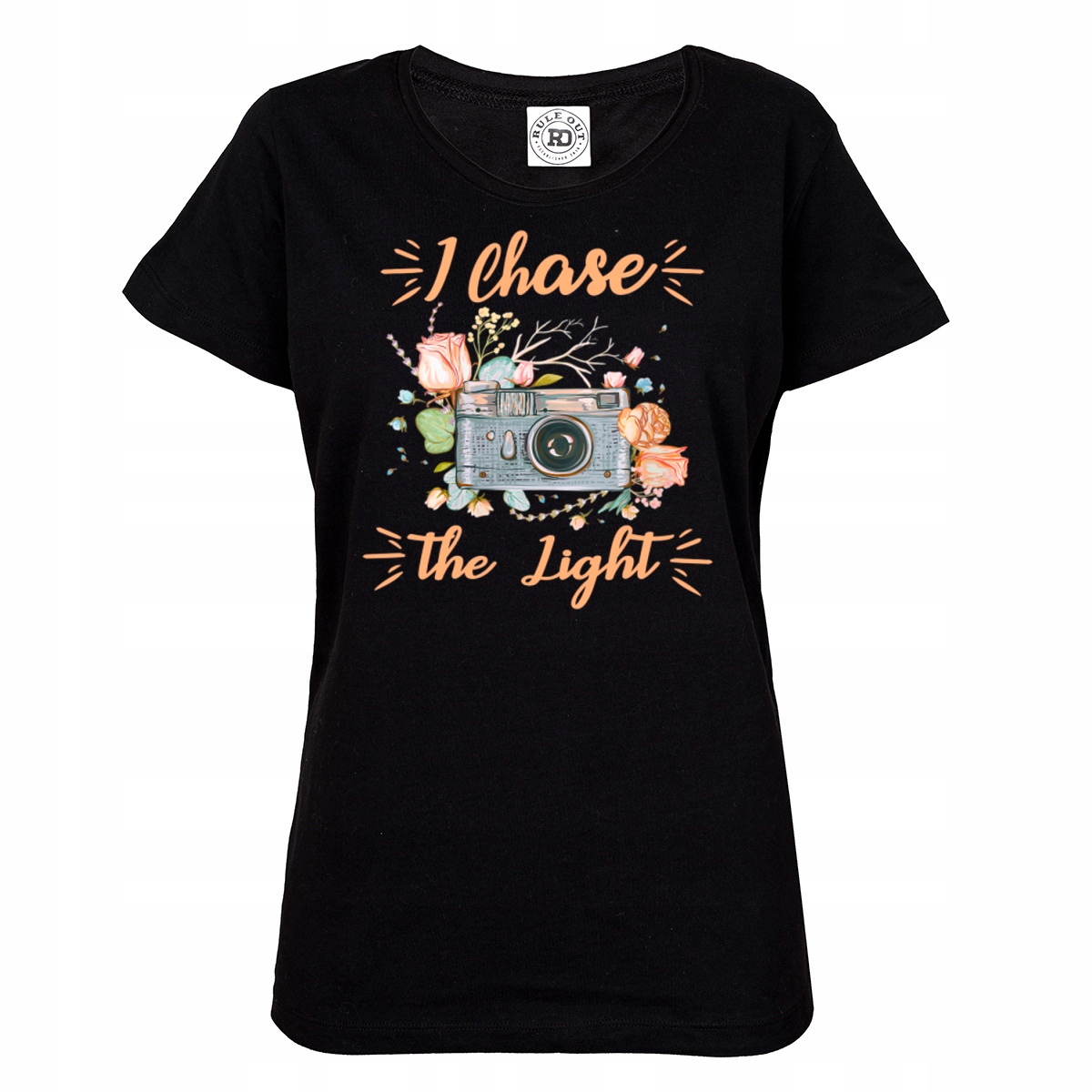 

Damska Koszulka Dla Fotografa Aparat Fotograf